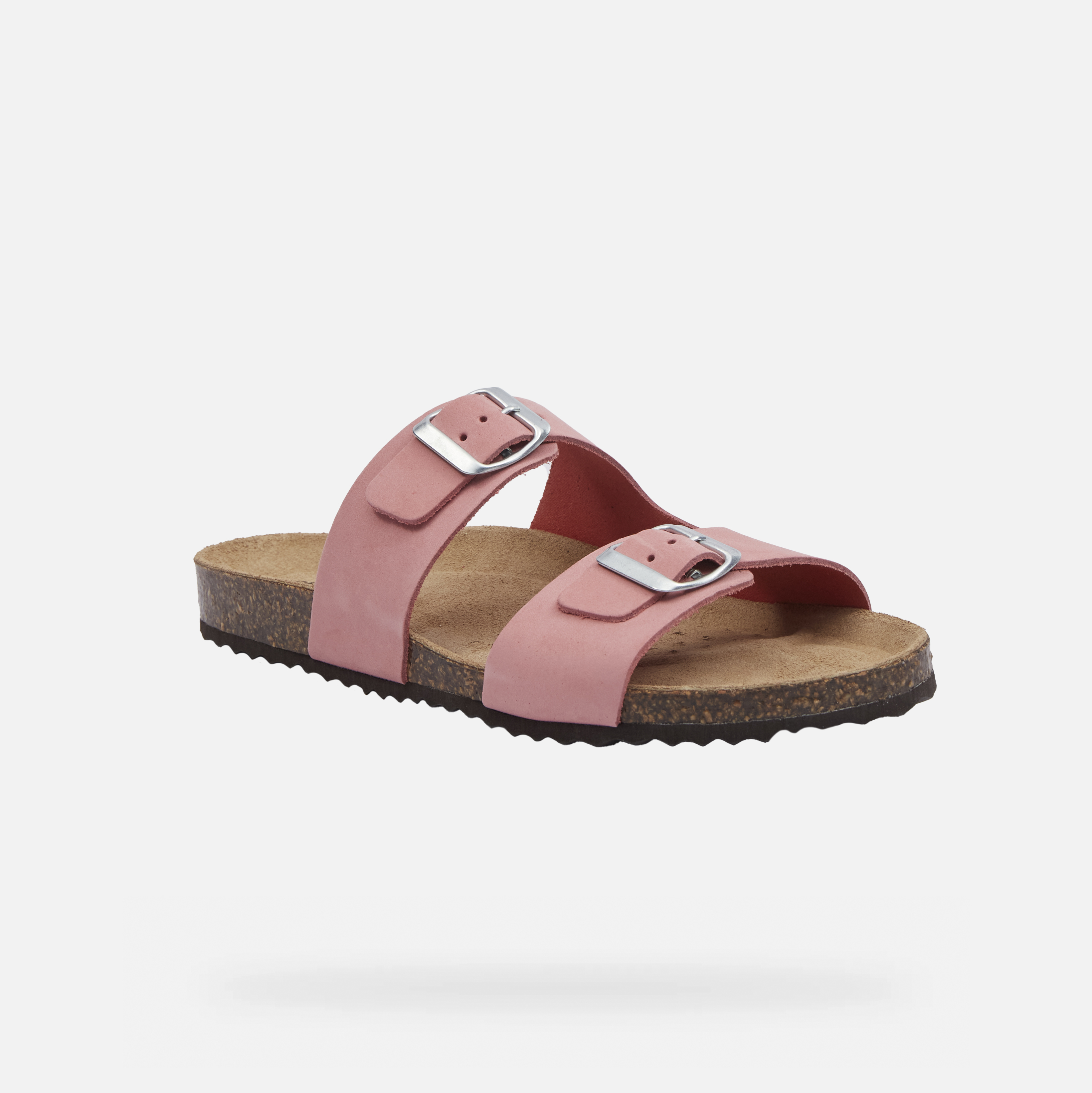 Pink women&#039;s slippers Geox Brionia - Women&#039;s