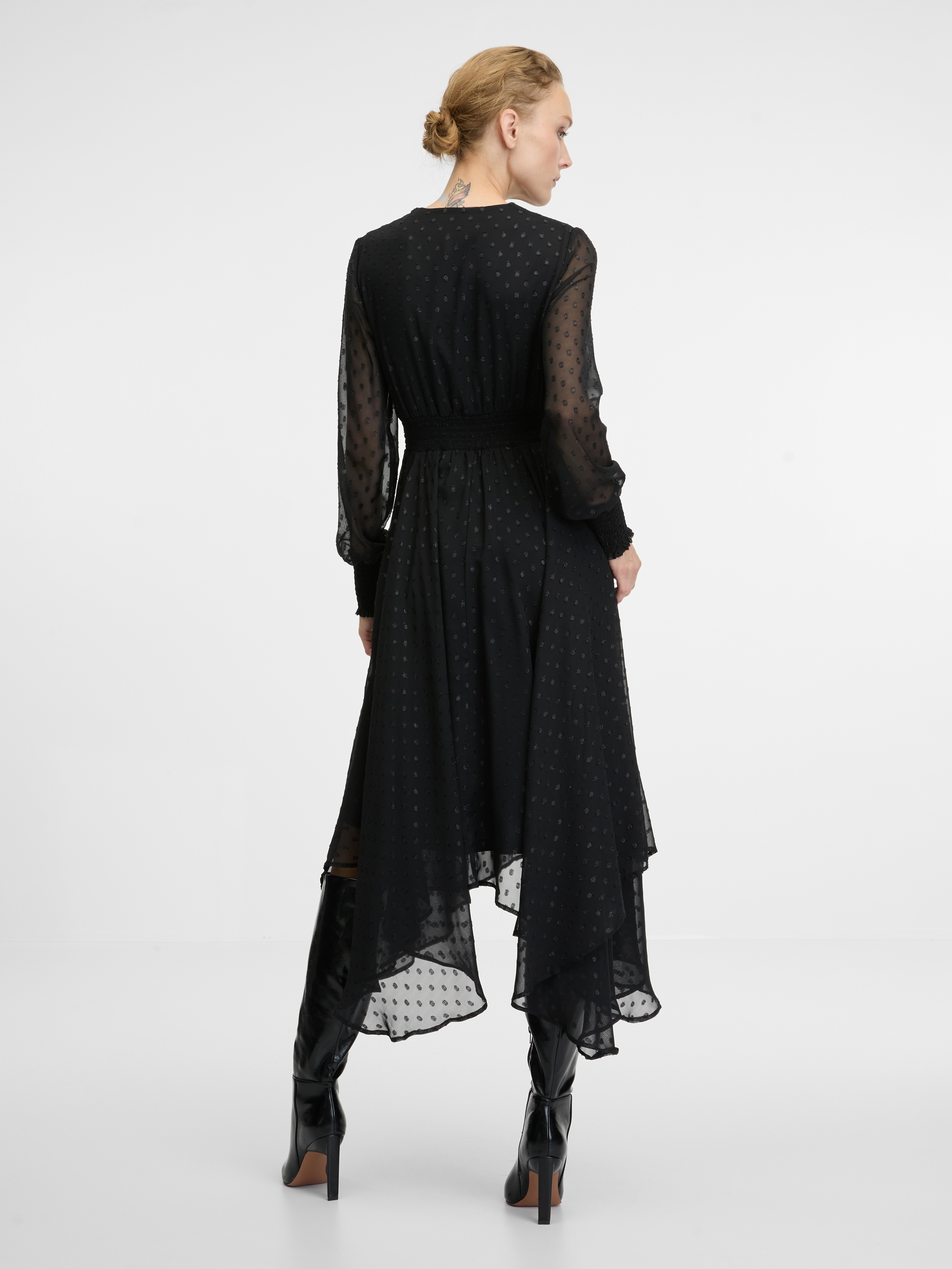 Black women's midi dress ORSAY - Women's