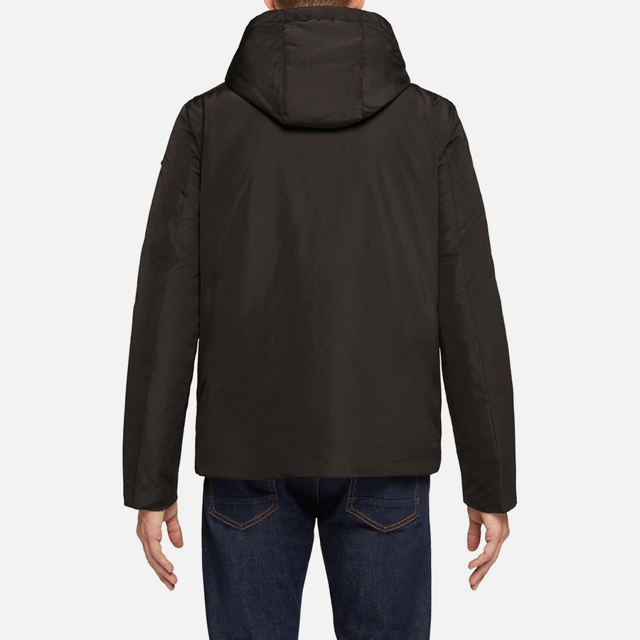 Black men&#039;s jacket Geox Kennet - Men&#039;s