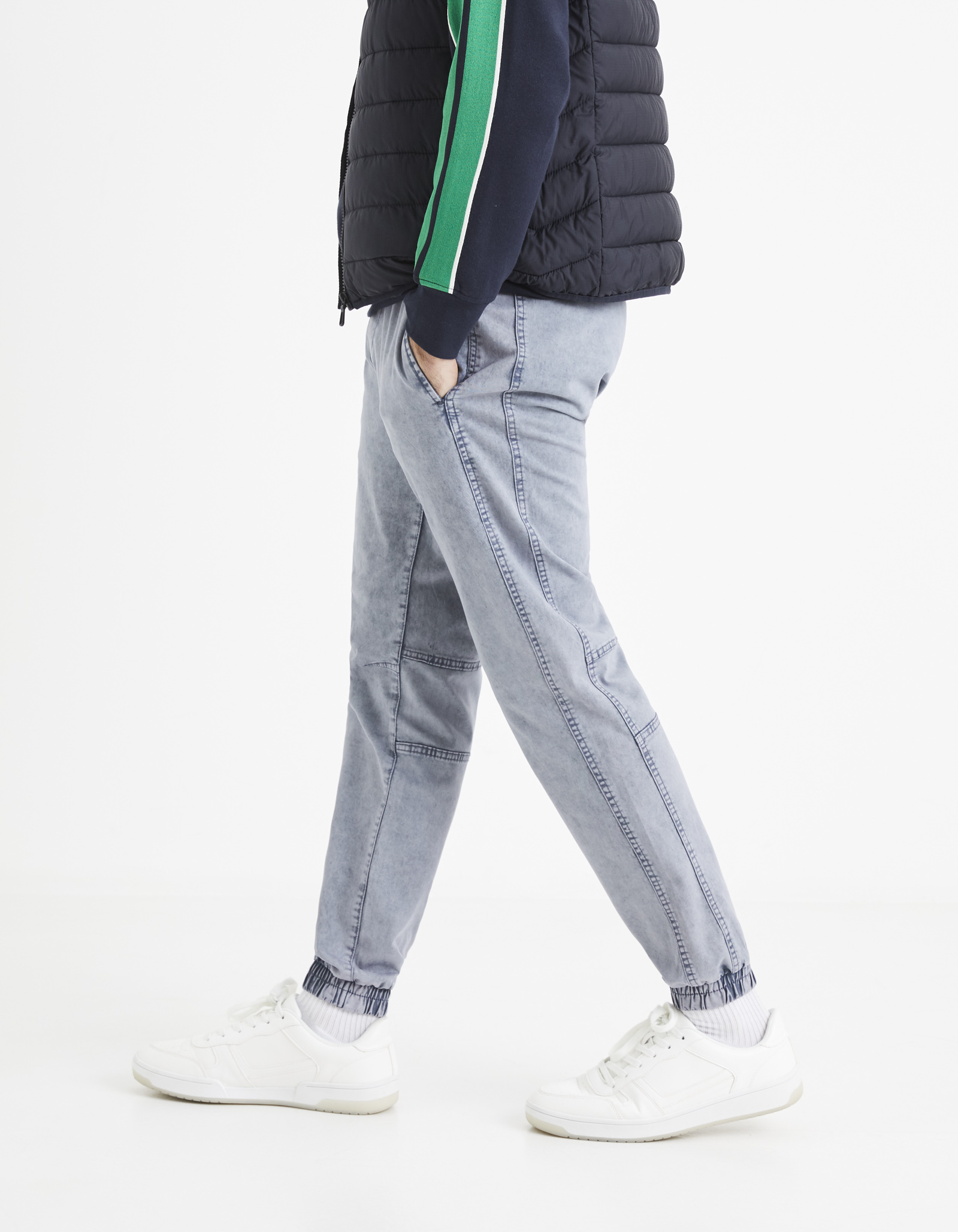 Pantaloni casual pentru barbati Celio - albastru