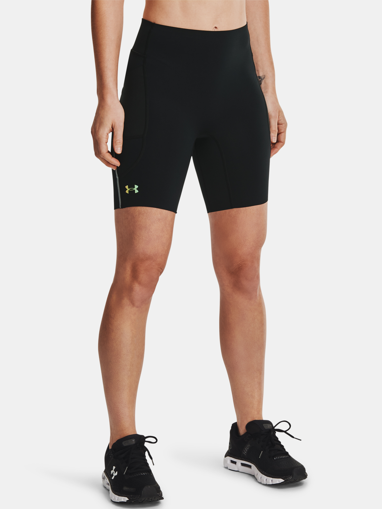 Kraťasy Under Armour Rush Run Pocket Short-BLK