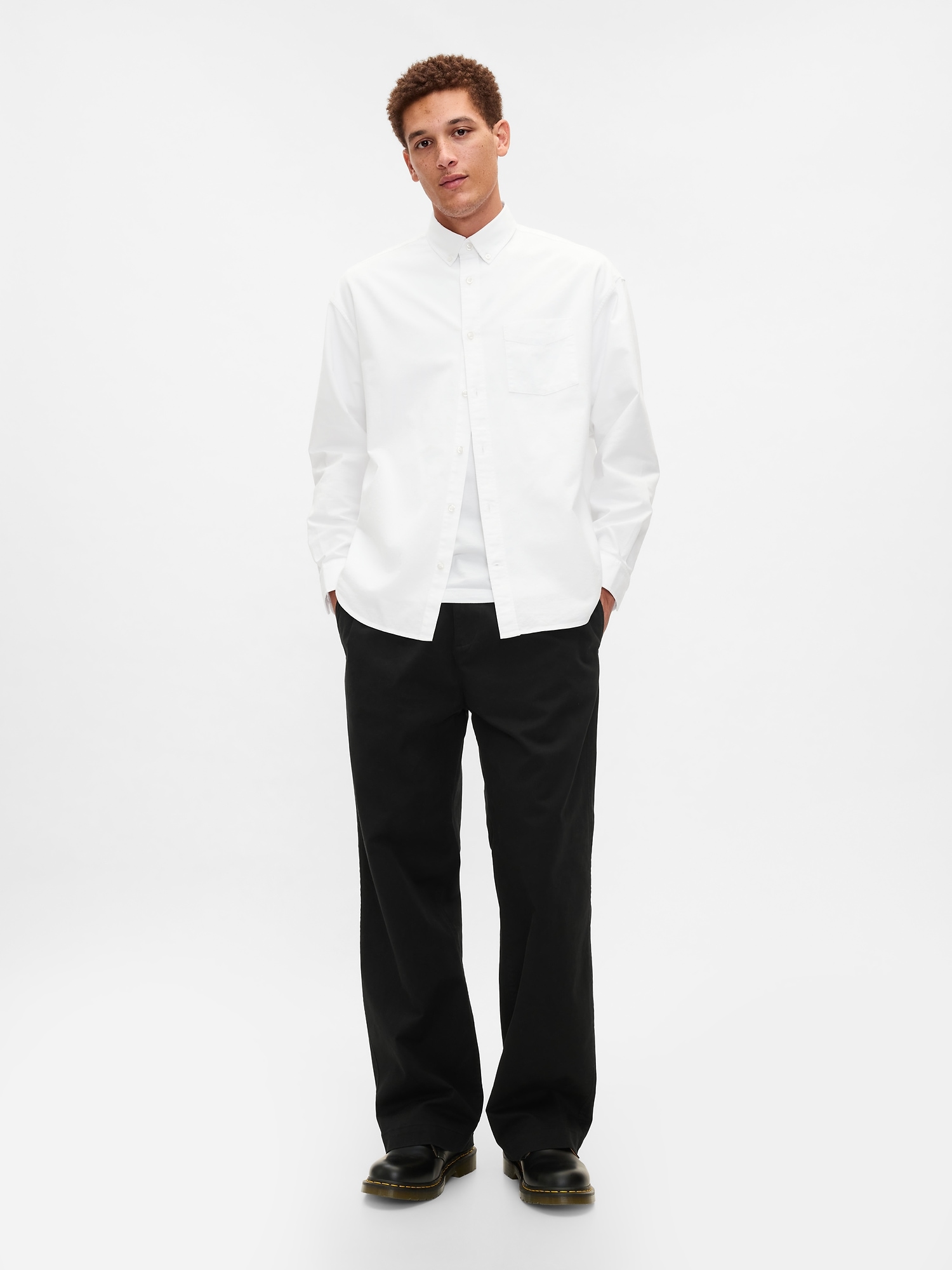 GAP Oversize Oxford Big Shirt - Men&#039;s