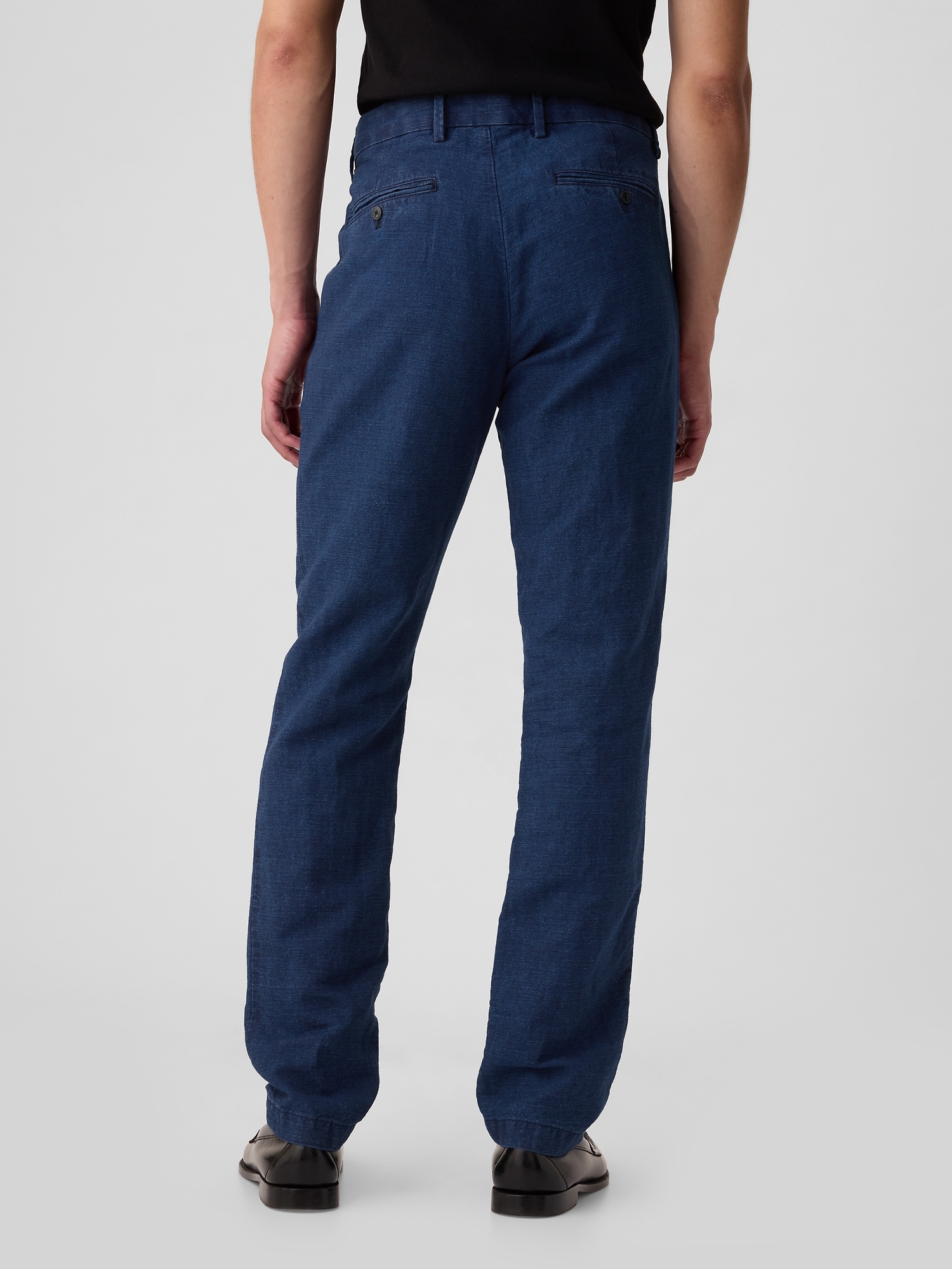 Pantaloni casual pentru barbati GAP - albastru inchis