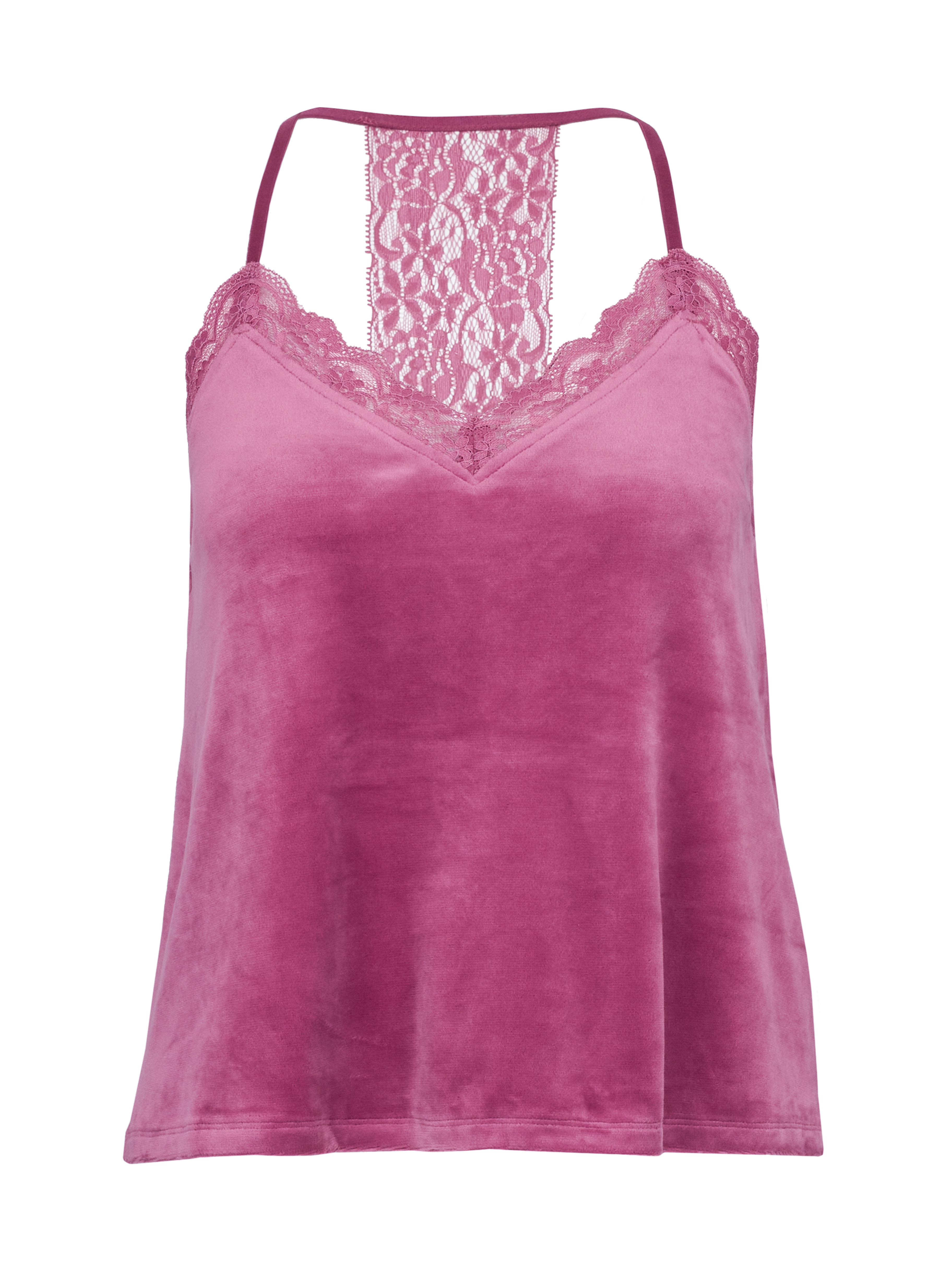 Pink women&#039;s suede pajama top ORSAY - Women&#039;s