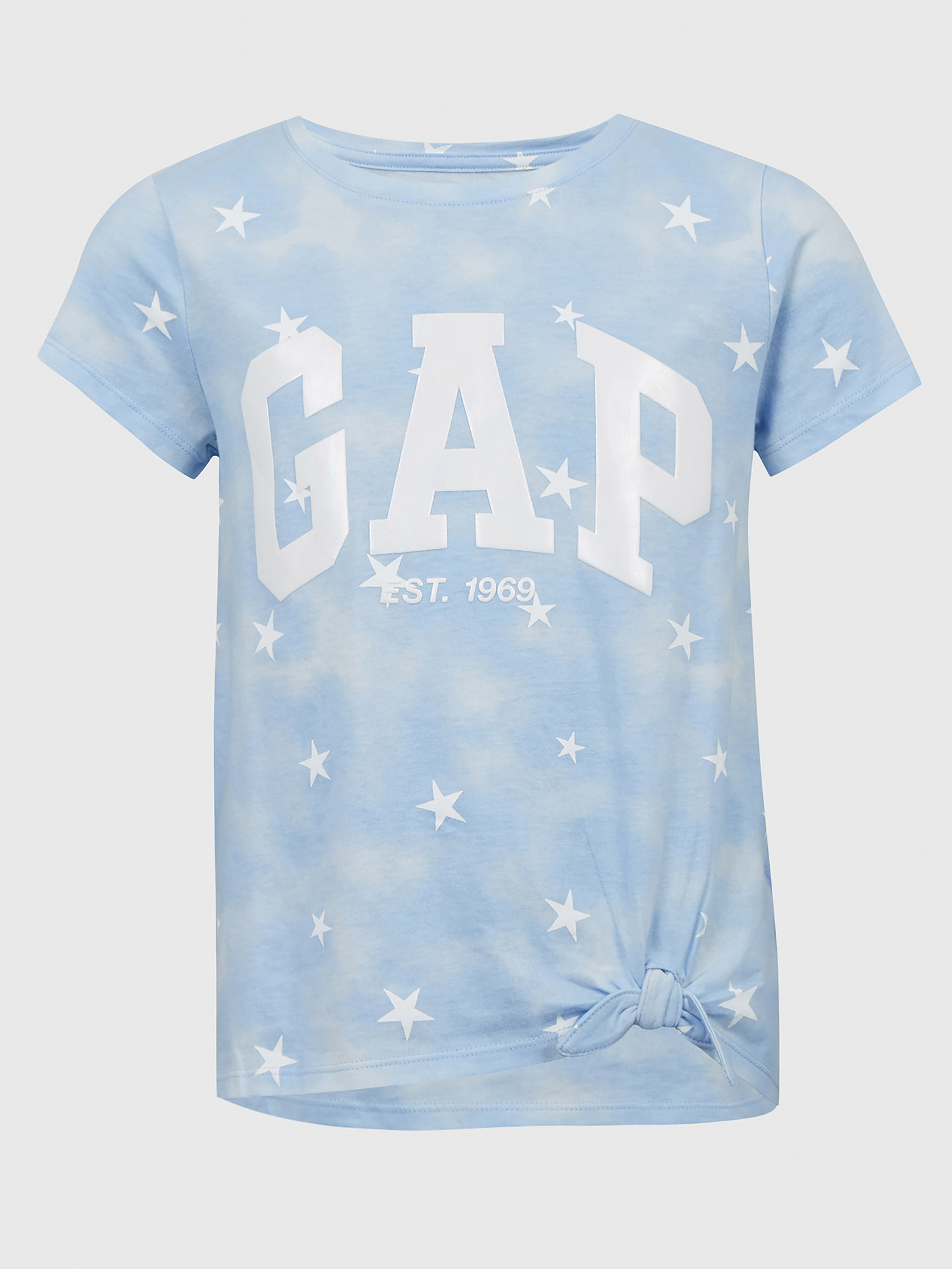 GAP Kids T-shirt logo and stars - Girls