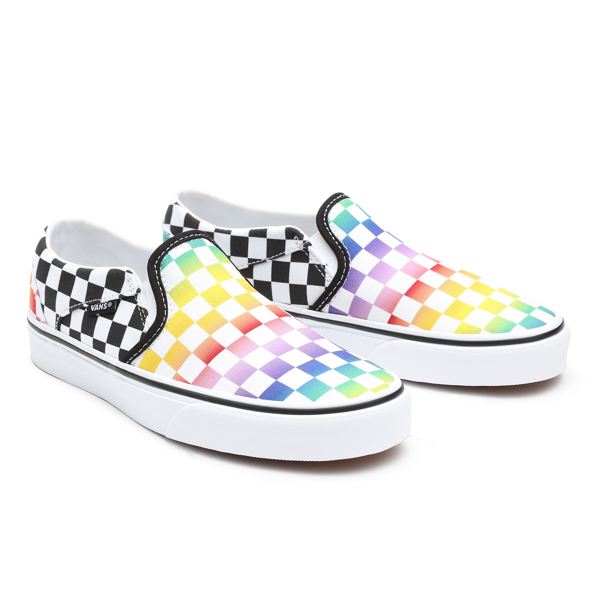 vans asher rainbow