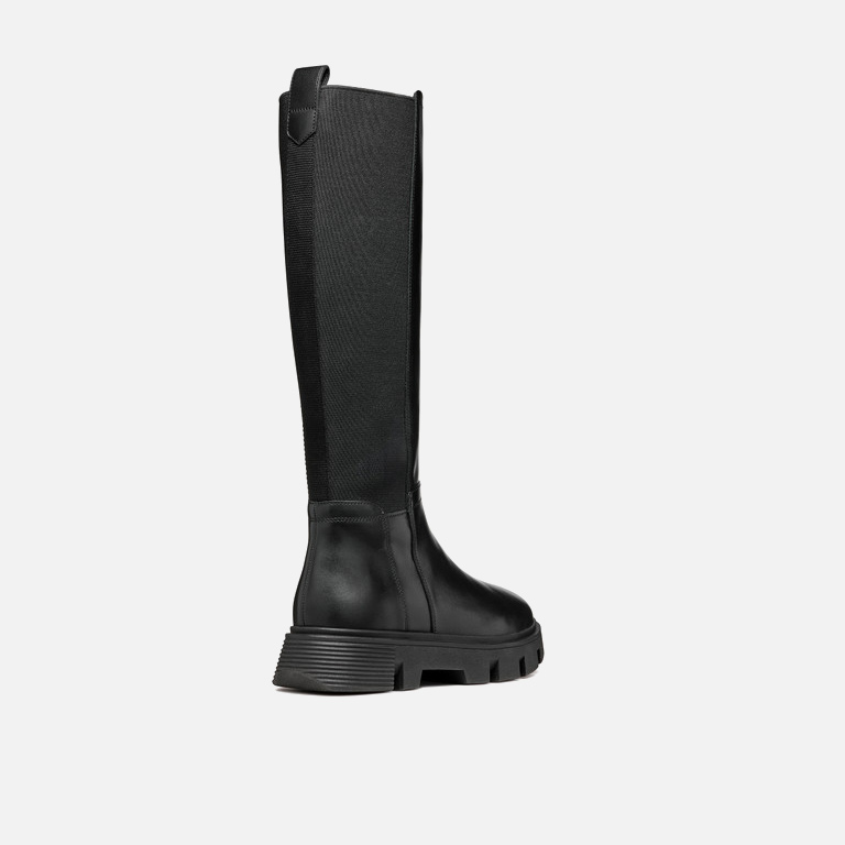 Black women&#039;s boots Geox Vilde - Women&#039;s