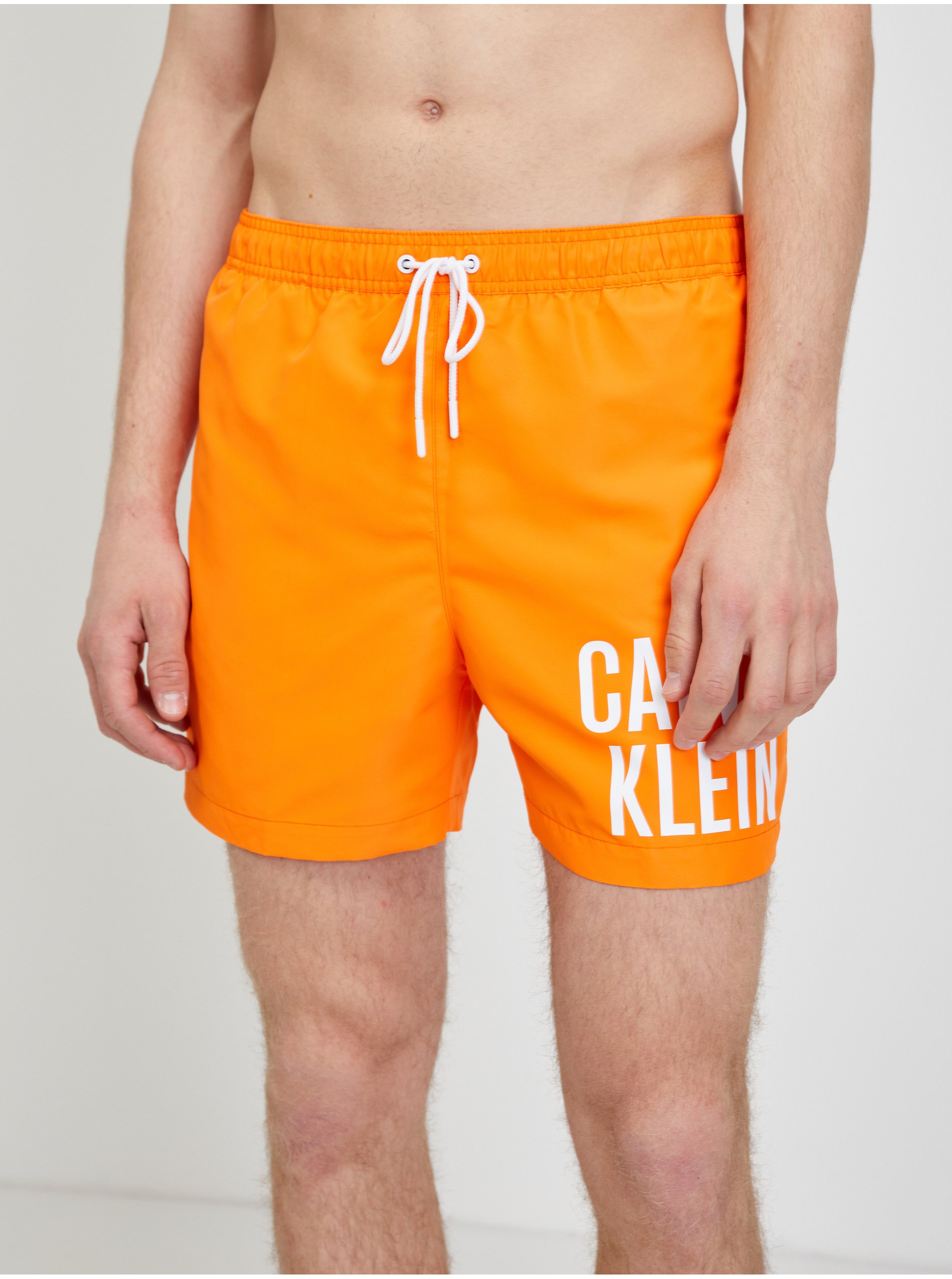 Oranžové Pánské Plavky Calvin Klein Underwear - Pánské