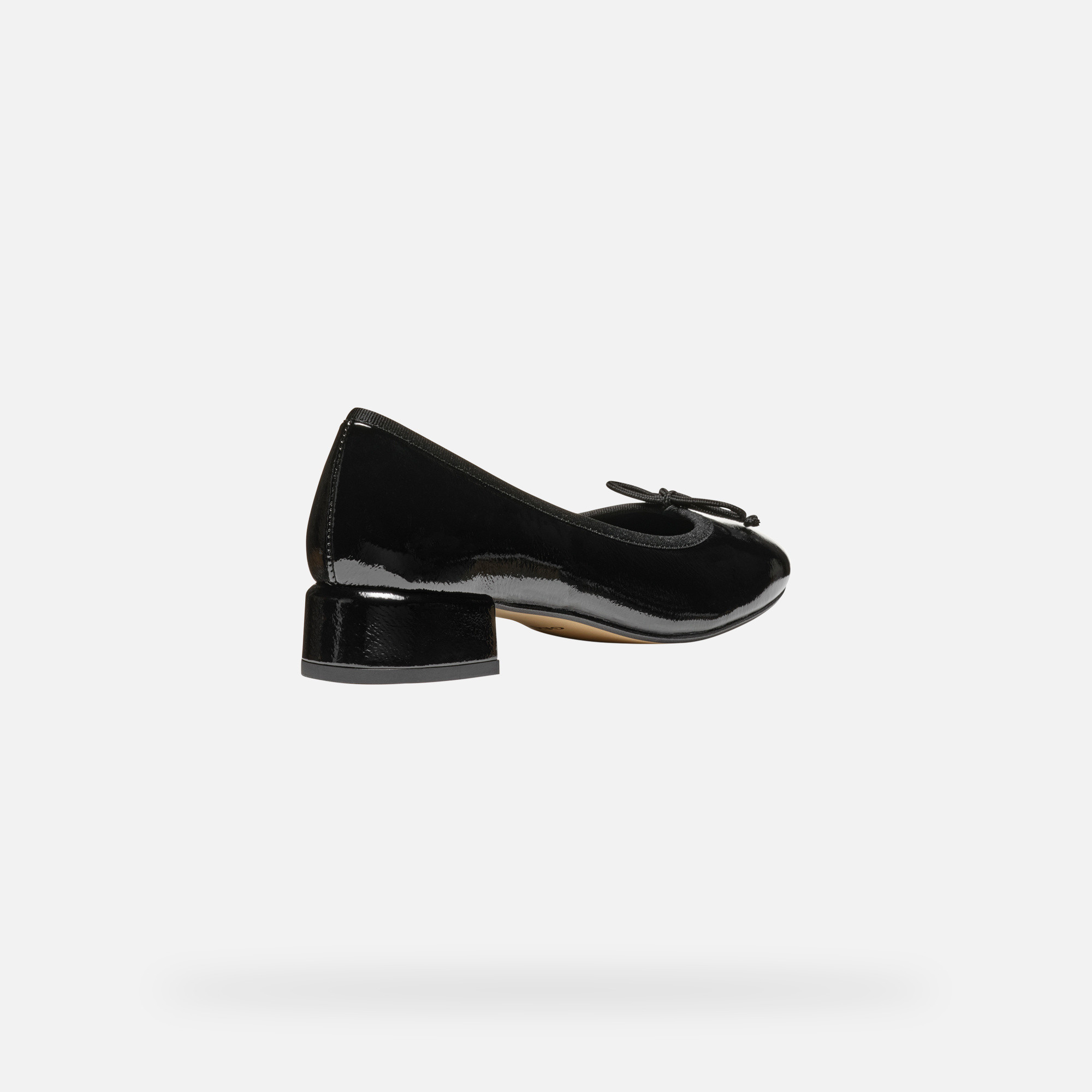 Black women's heeled shoes Geox Floretia - Women's