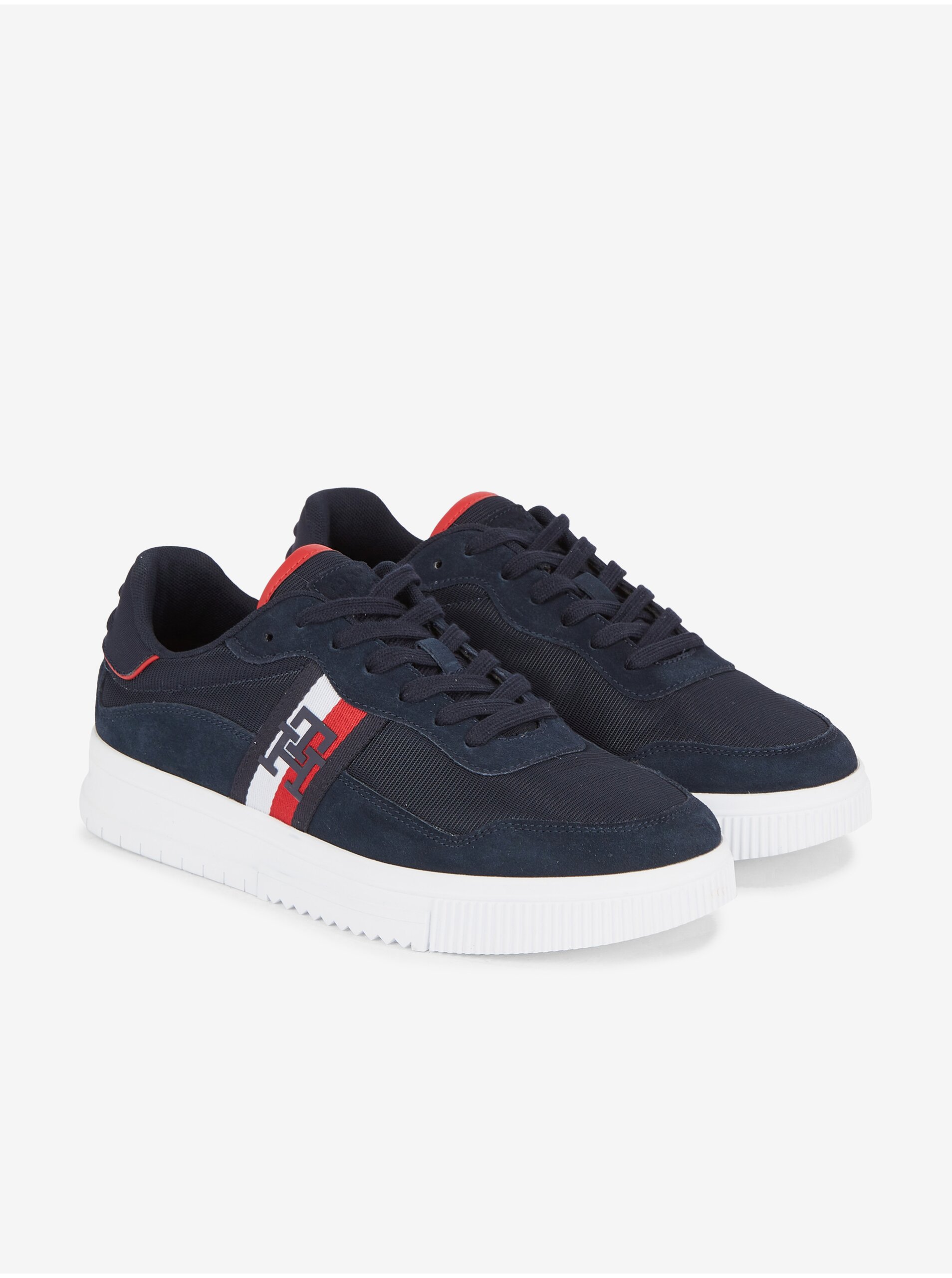 Tenisi, espadrile pentru barbati Tommy Hilfiger - albastru inchis
