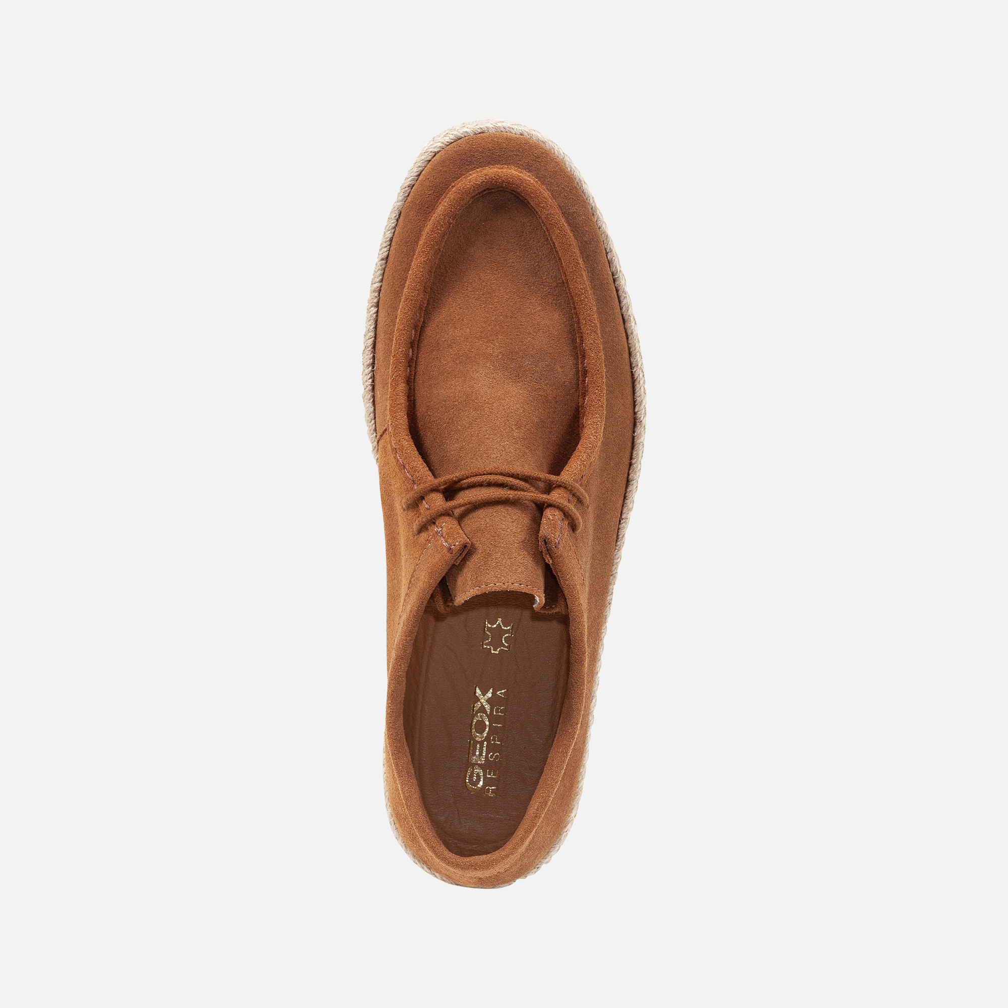 Brown men's sneakers Geox Ostuni - Men's