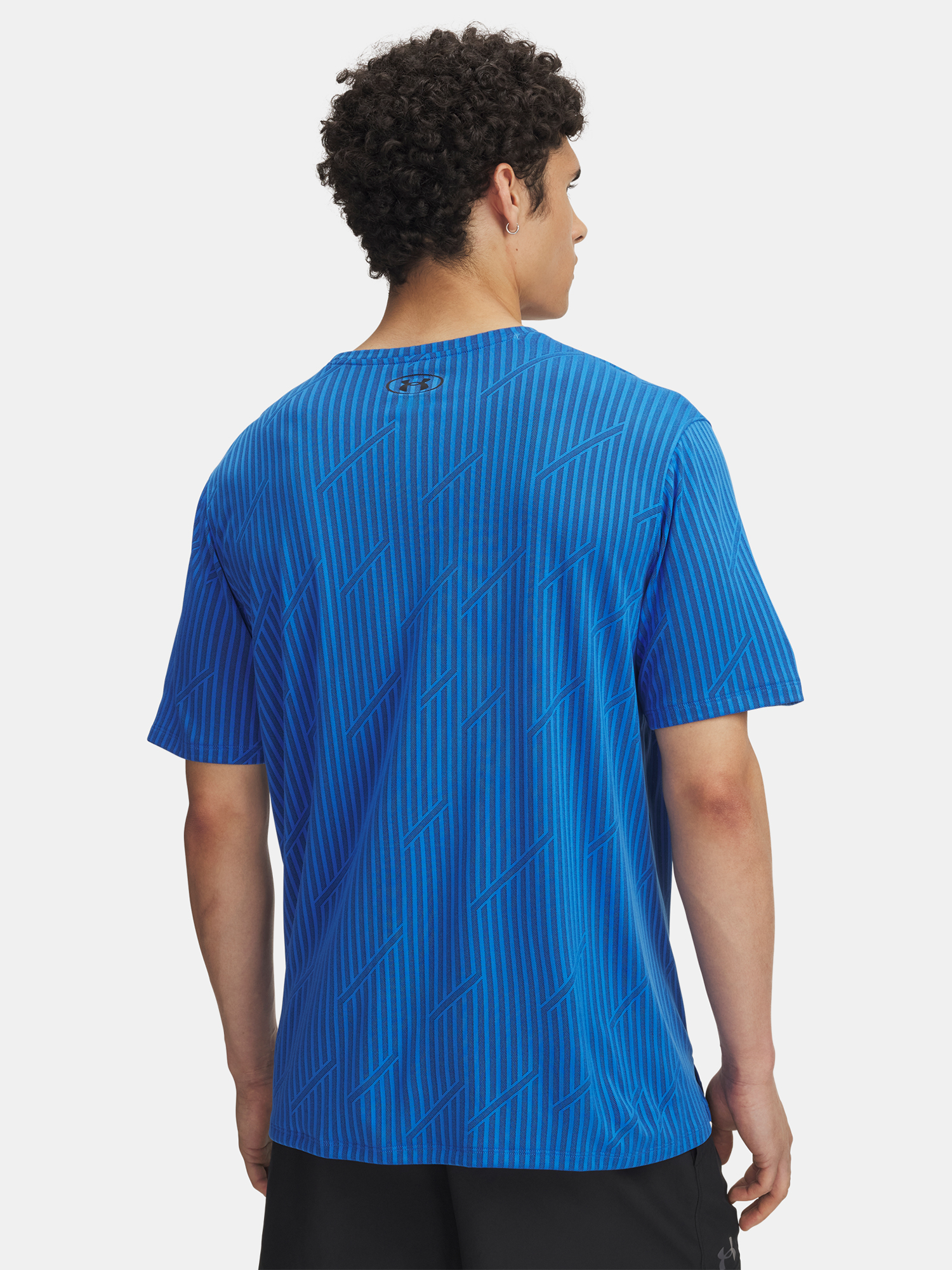 Men's T-shirt Under Armour UA Tech Vent Jacquard-BLU - Men