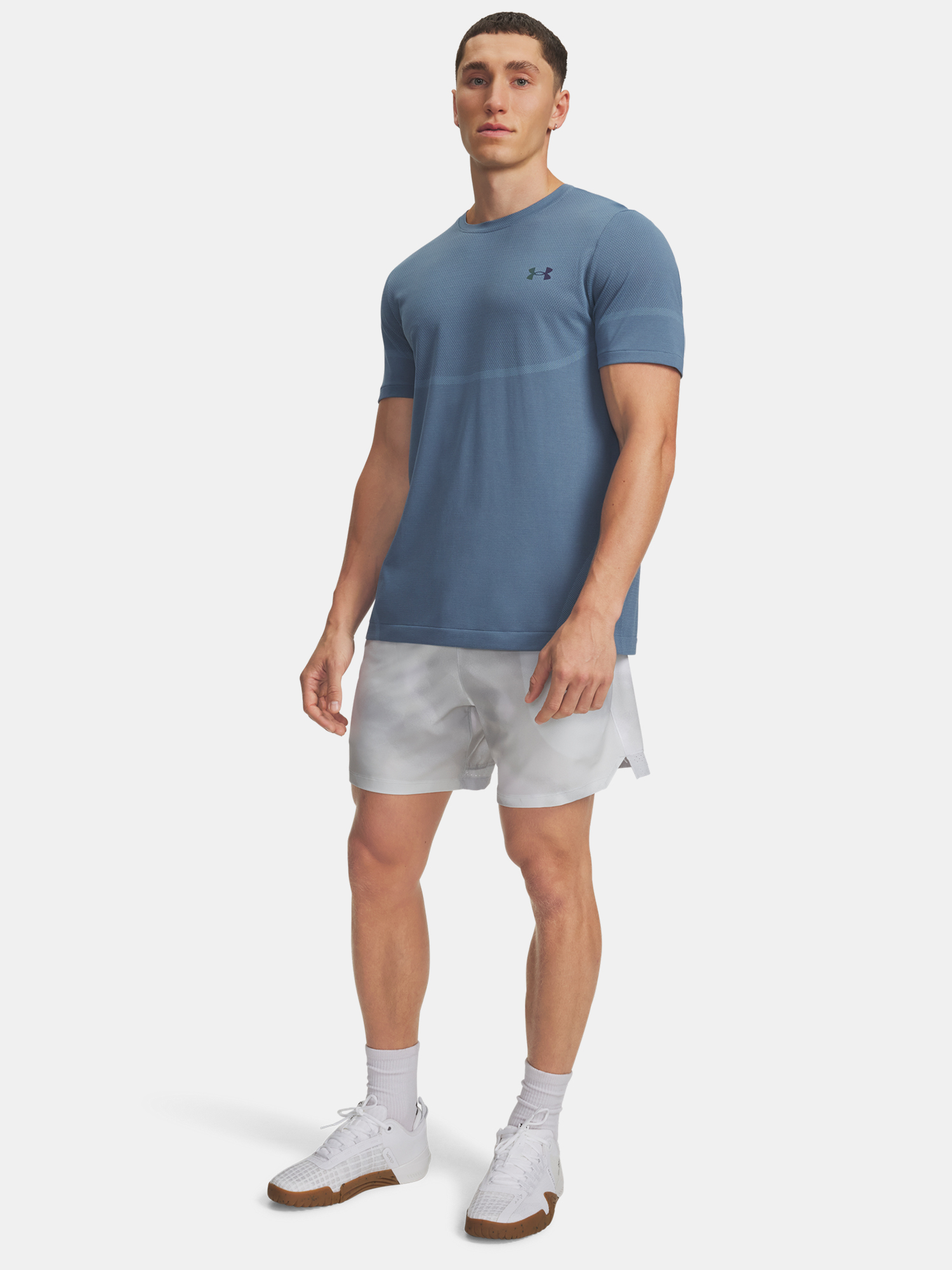 Men's T-shirt Under Armour UA Vanish Elite Seamless SS-BLU - Men's