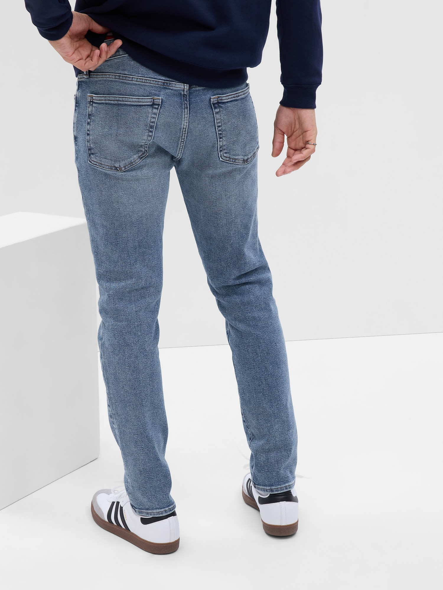 Skinny fit pentru barbati GAP - albastru