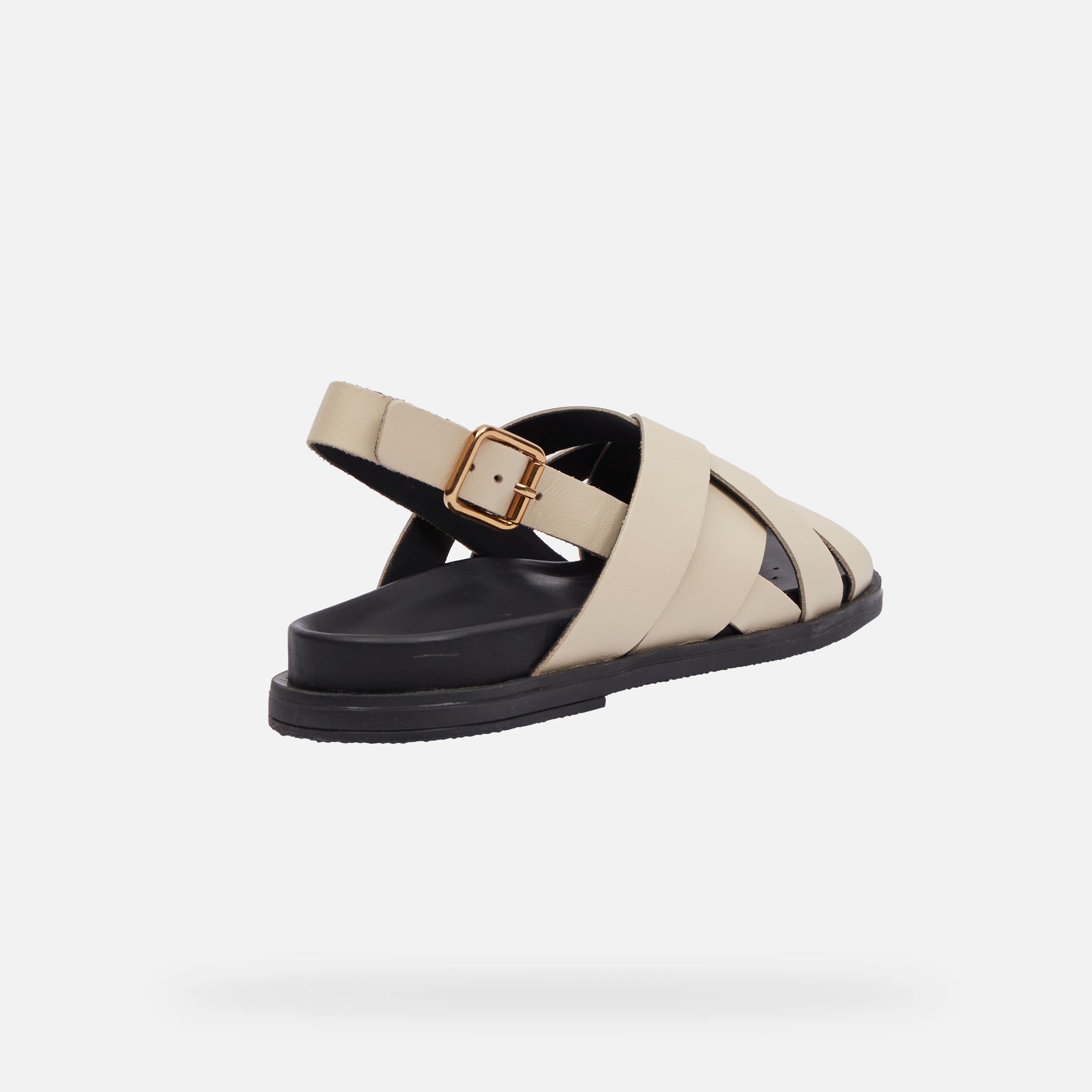 Cream women's sandals Geox Adelash - Women's