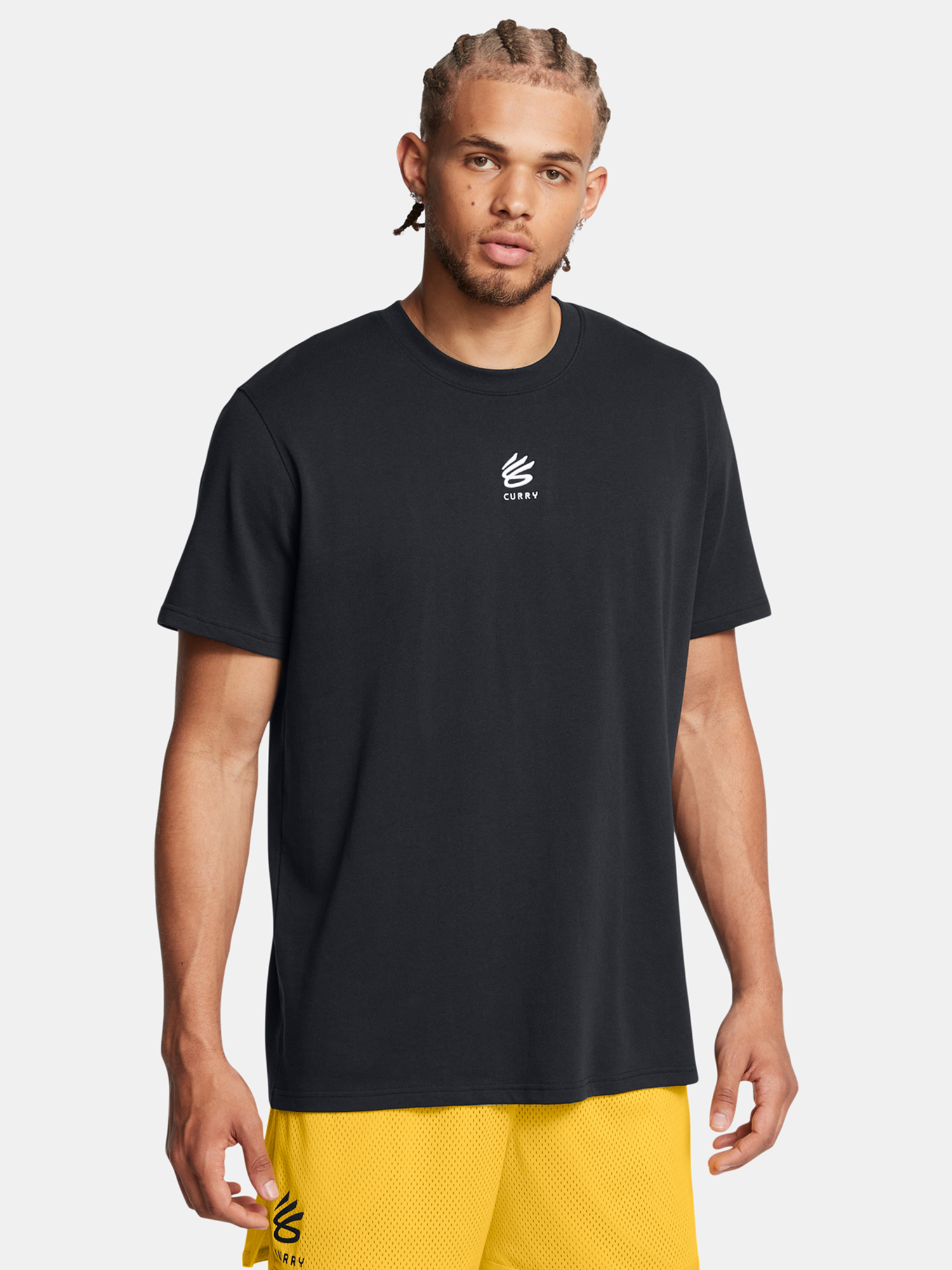 Under Armour Men's T-Shirt Curry Hvyweight Logo Tee - Men