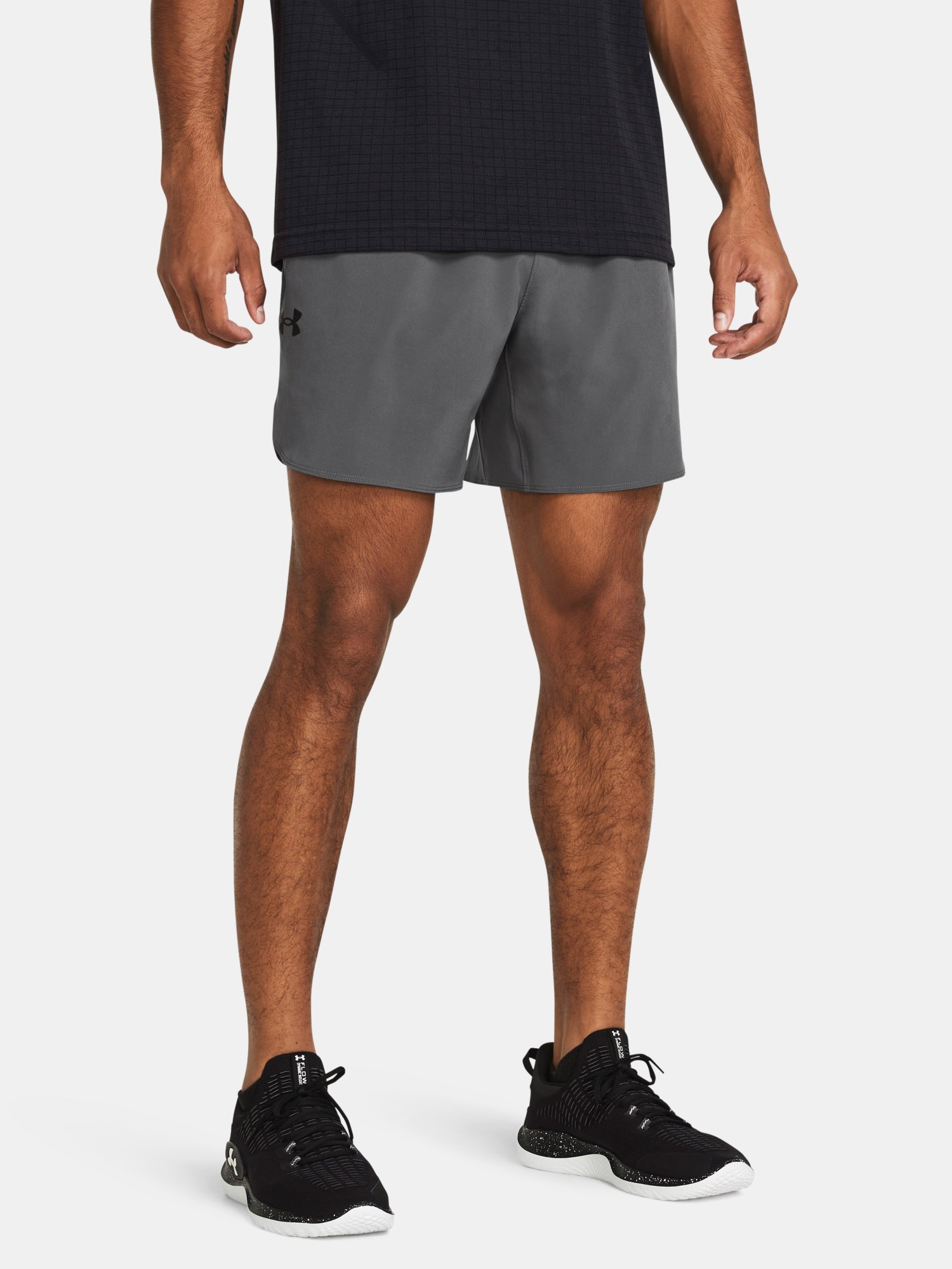 Under Armour UA Peak Woven Shorts - GRY - Men's