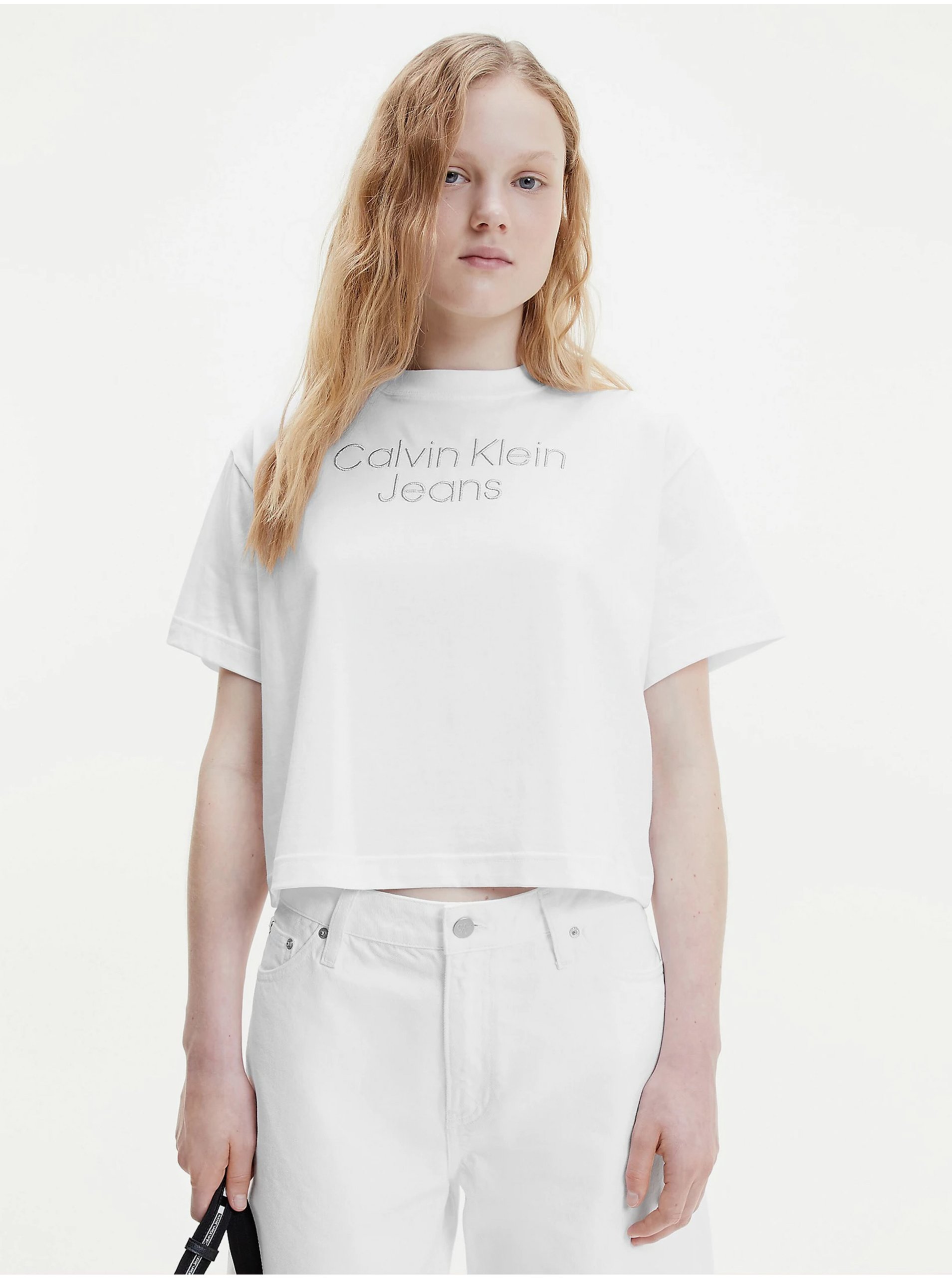 White women's T-shirt Calvin Klein Jeans - Women