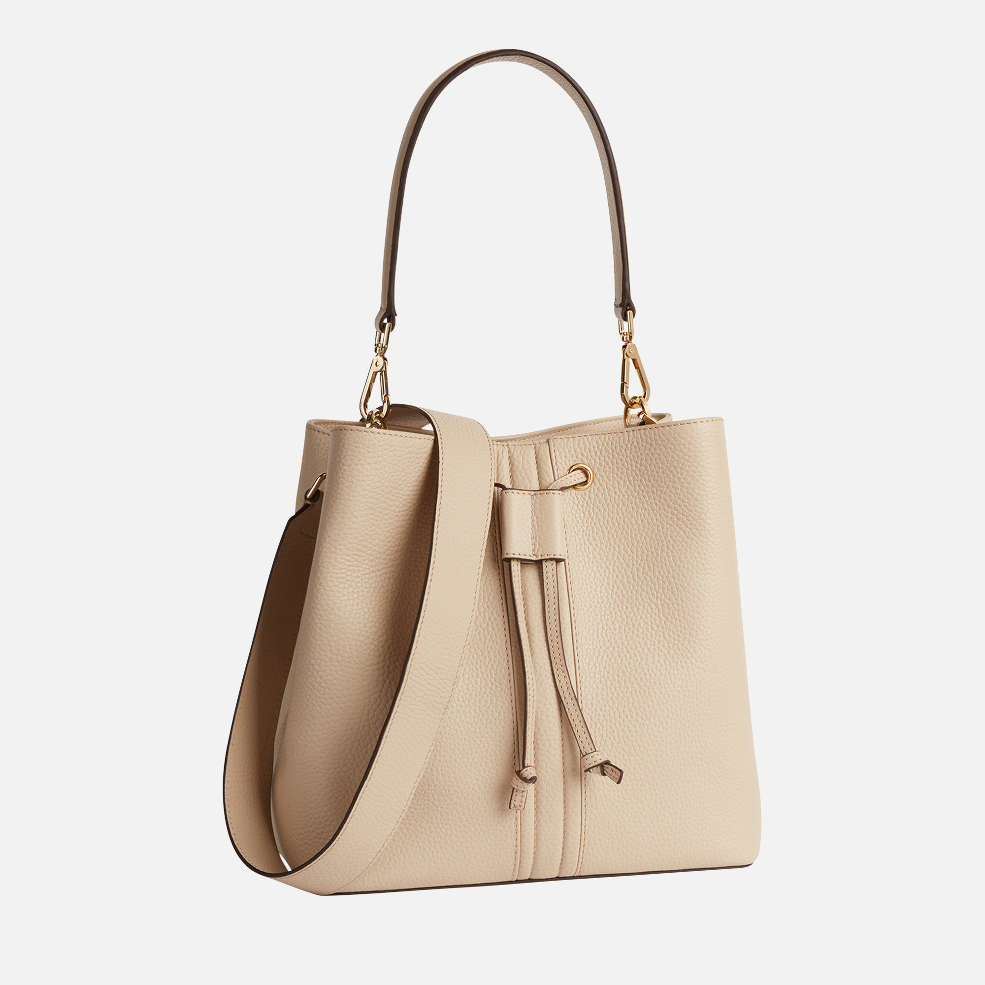 Cream women&#039;s handbag Geox Andrenne - Women&#039;s