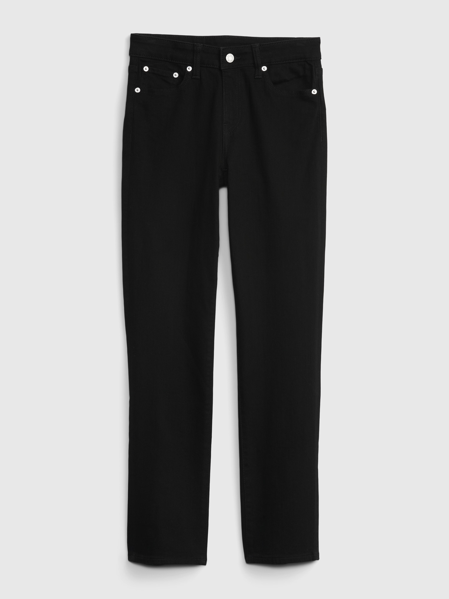Straight fit pentru femei GAP - negru