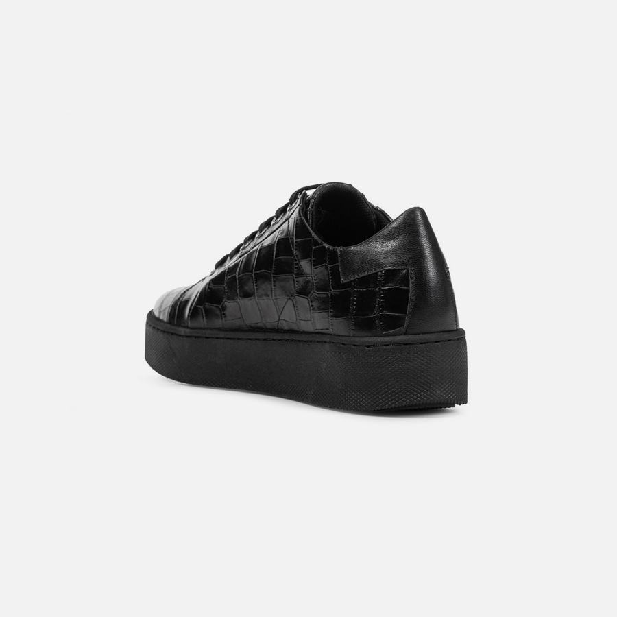 Black women's sneakers Geox Skyely - Women's