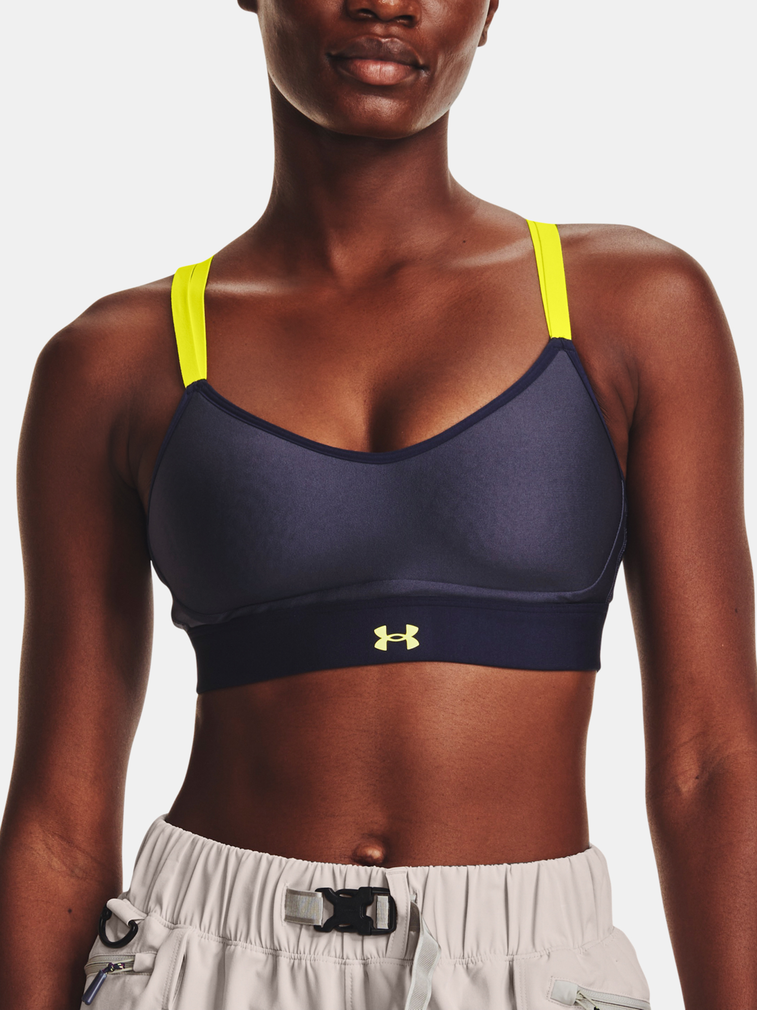 Under Armour Bra UA Infinity Low Strappy-GRY - Women