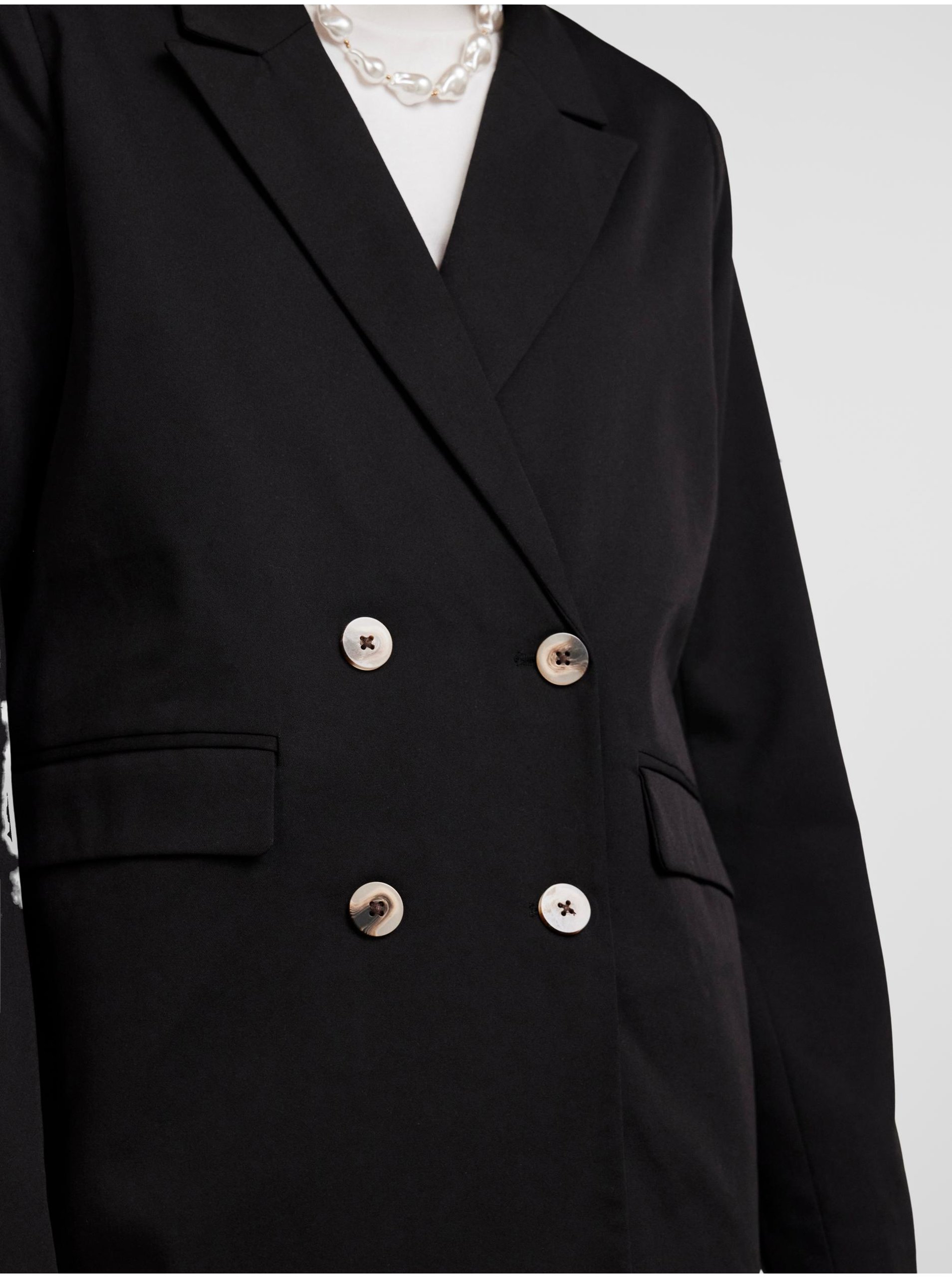 Sacouri si blazere pentru femei Pieces - negru