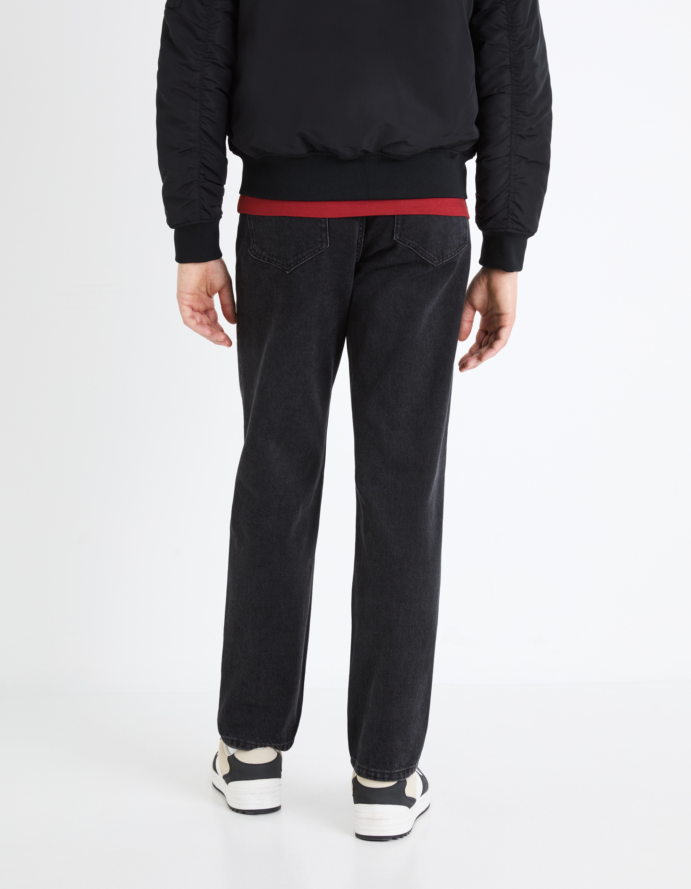 Straight fit pentru barbati Celio - negru