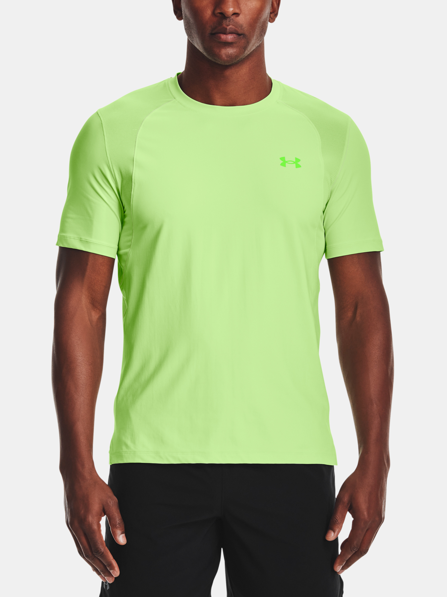 Under Armour UA IsoChill Run 200 SS-GRN T-Shirt - Mens