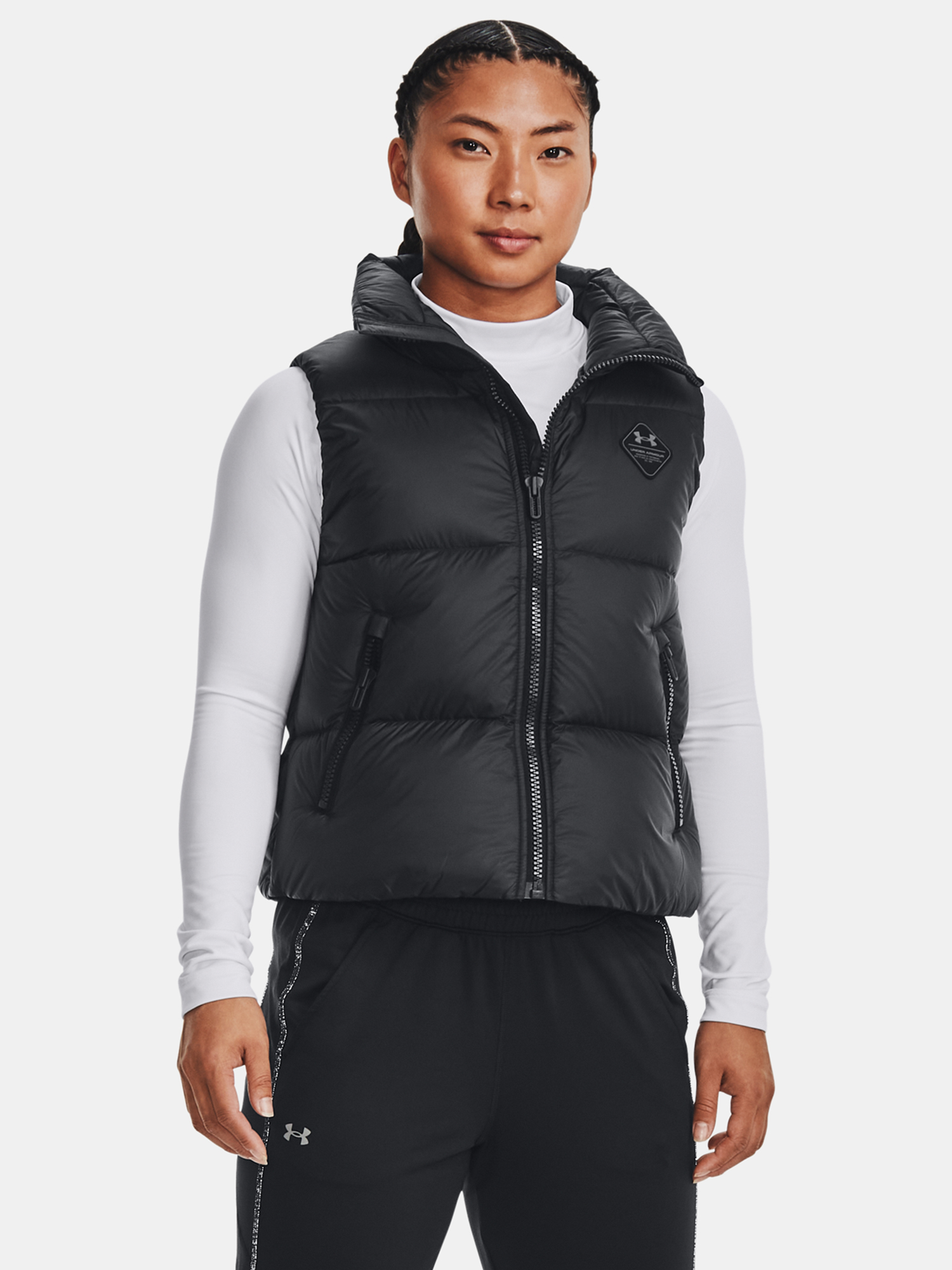 Čierna dámska vesta Under Armour UA CGI Down Vest