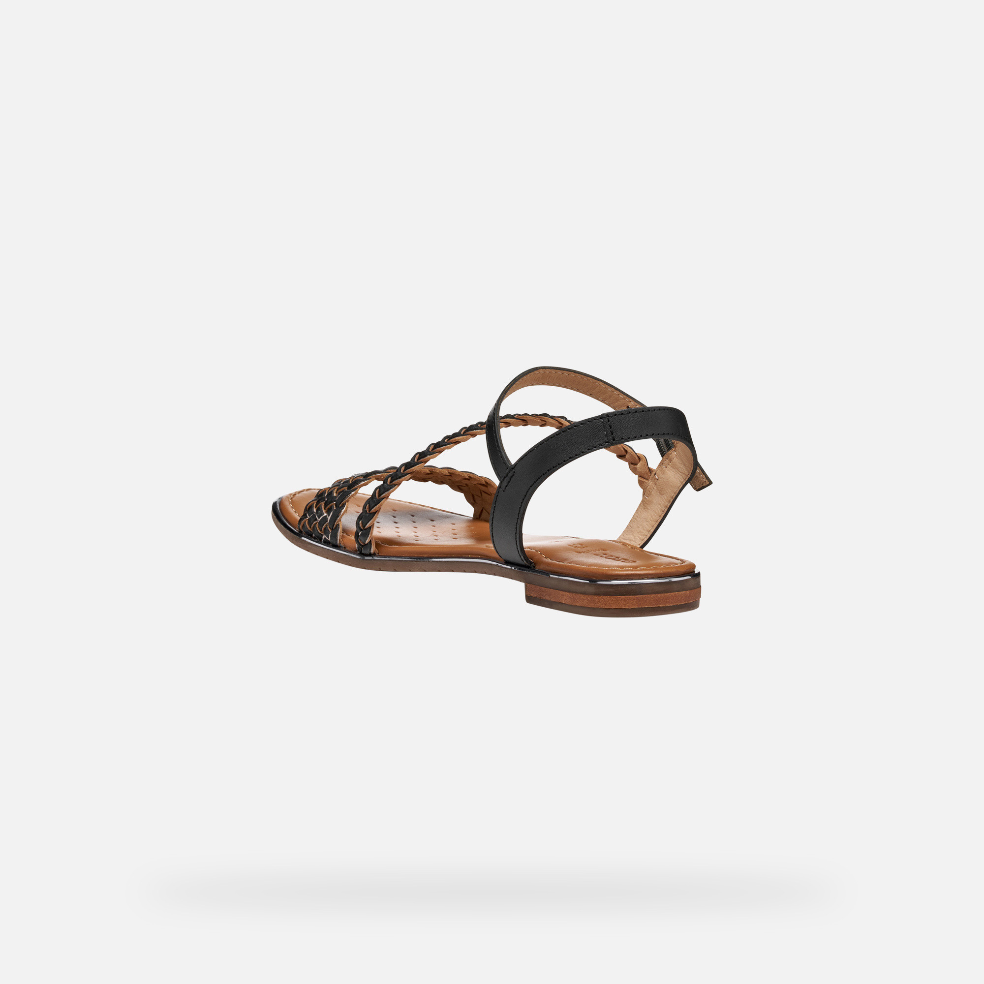 Black women&#039;s sandals Geox Sozy Plus - Women&#039;s