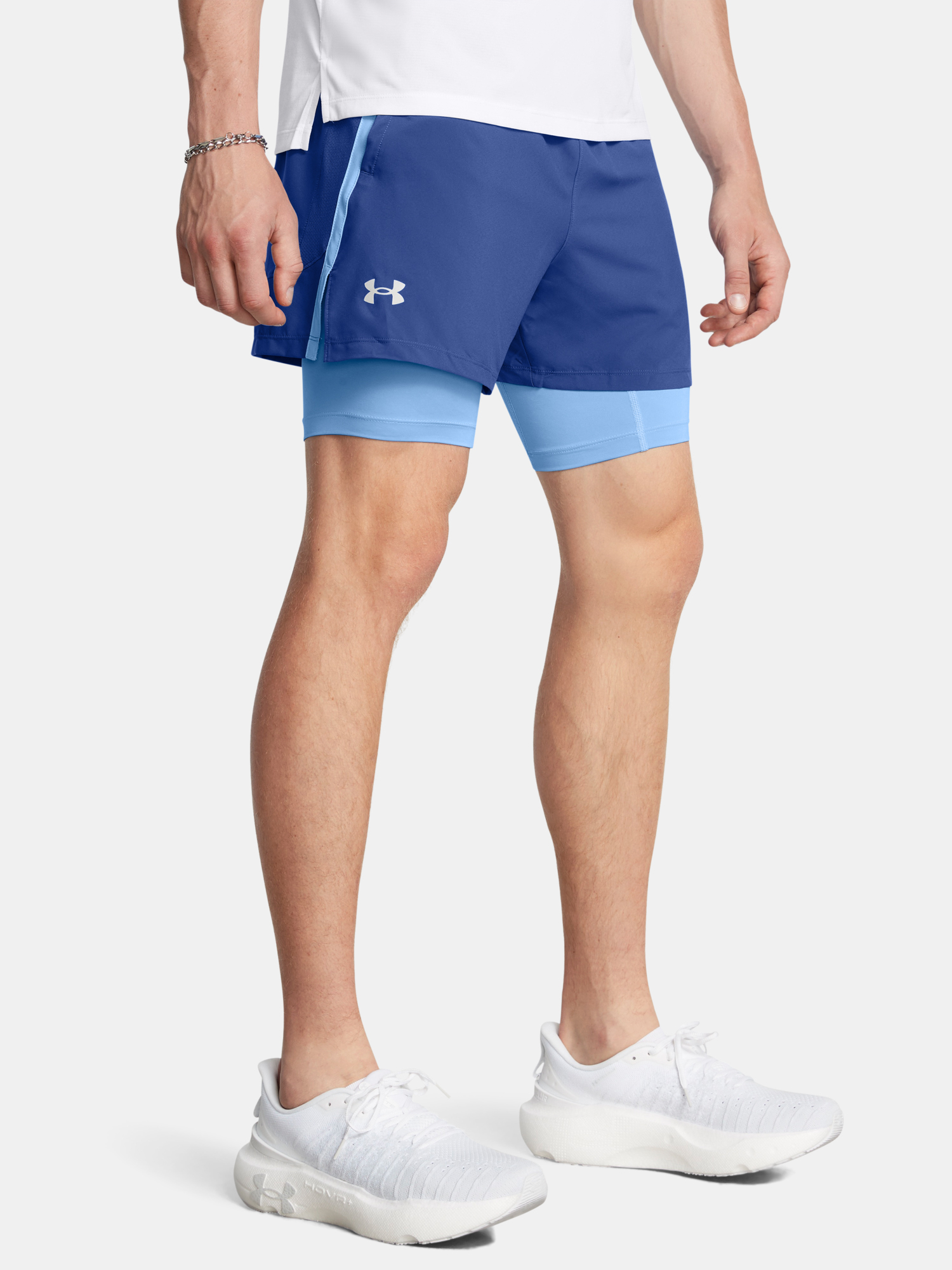 Under Armour Pánské kraťasy UA LAUNCH 5'' 2-IN-1 SHORTS - Pánské