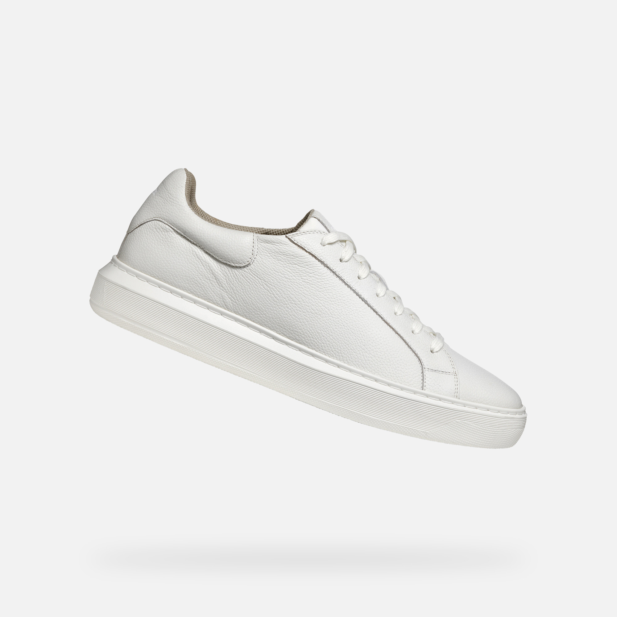 White men&#039;s sneakers Geox Deiven - Men&#039;s