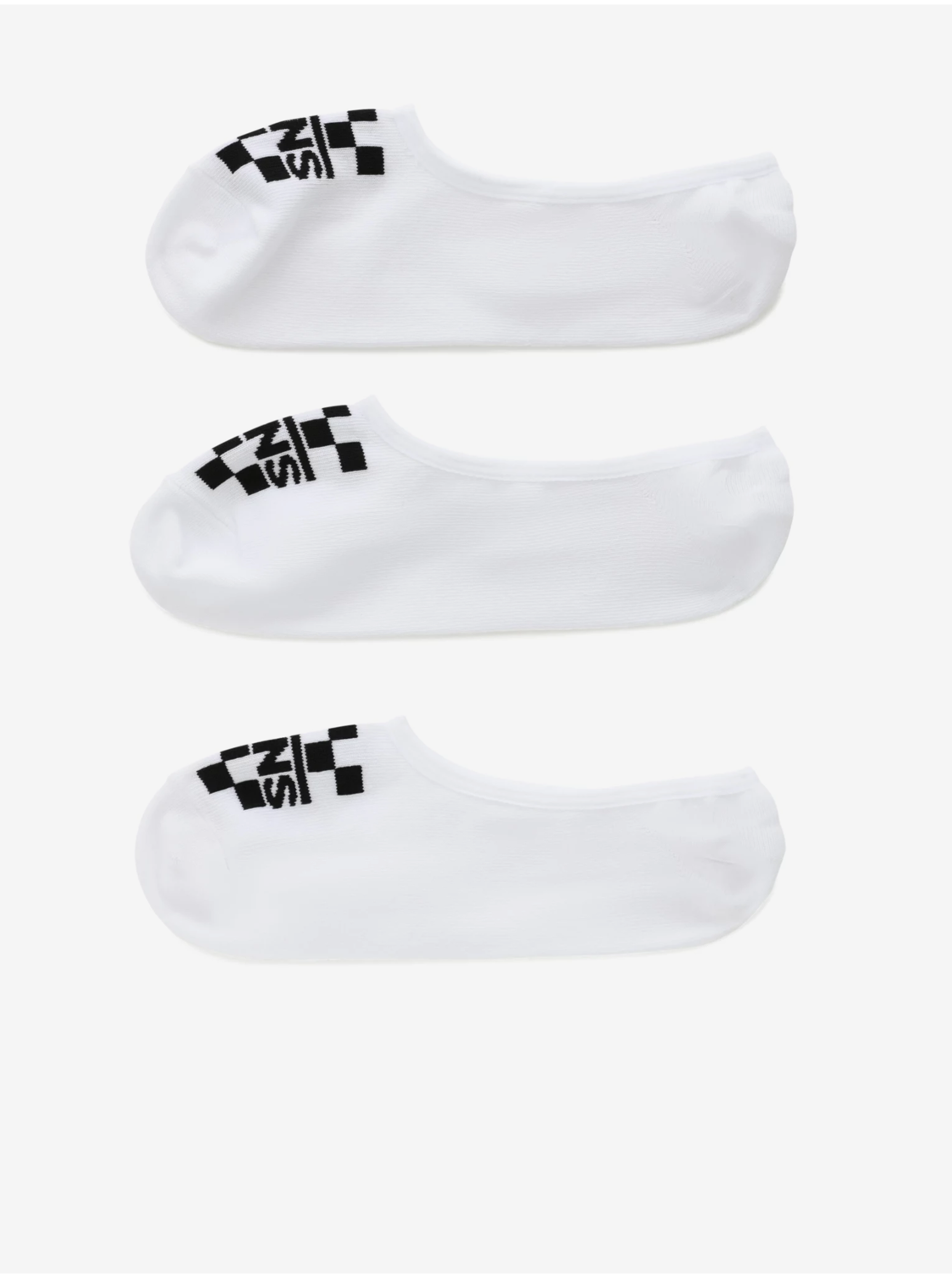 Set of three pairs of socks in white VANS - Men