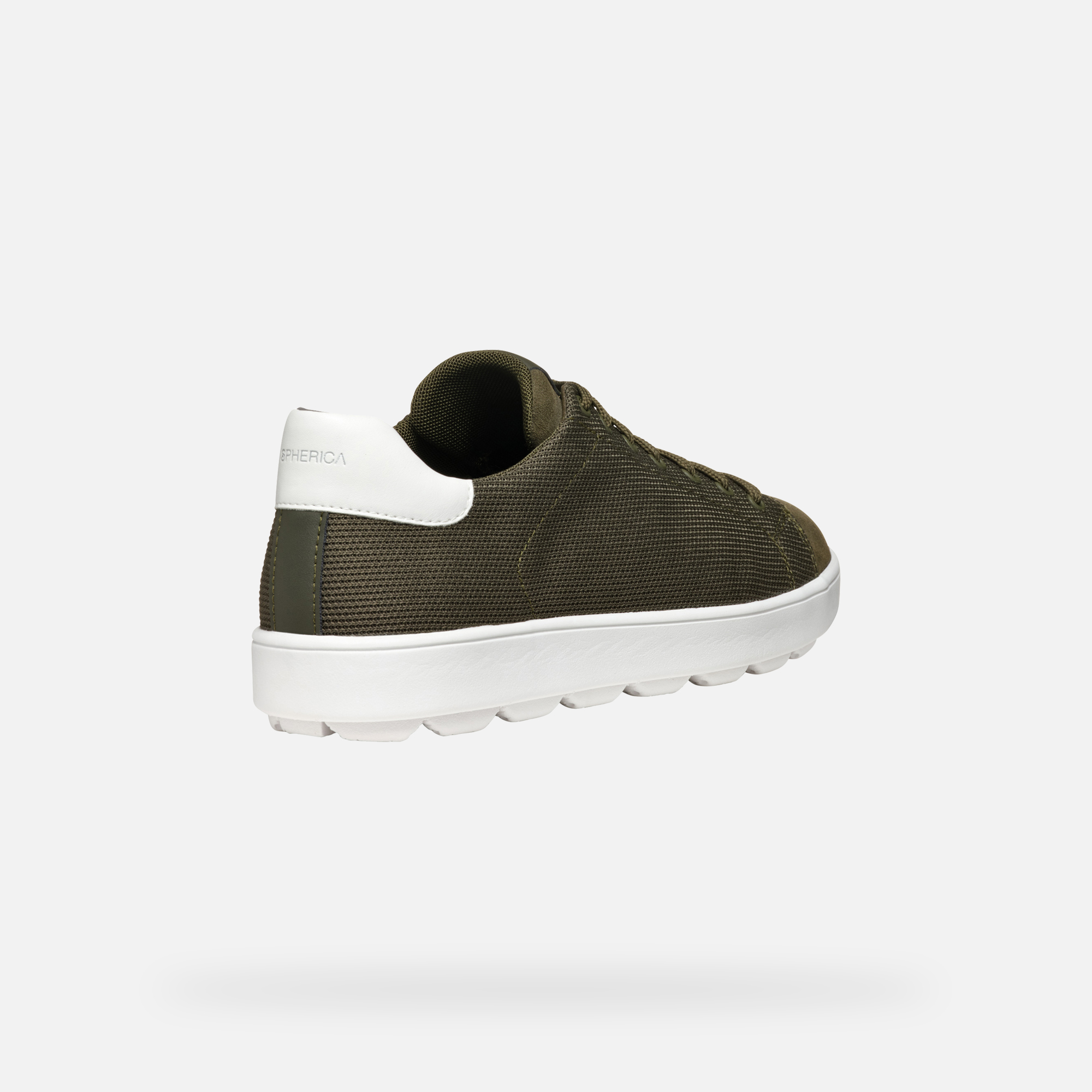 GEOX Khaki men's sneakers Spherica Ecub-1 - Men's
