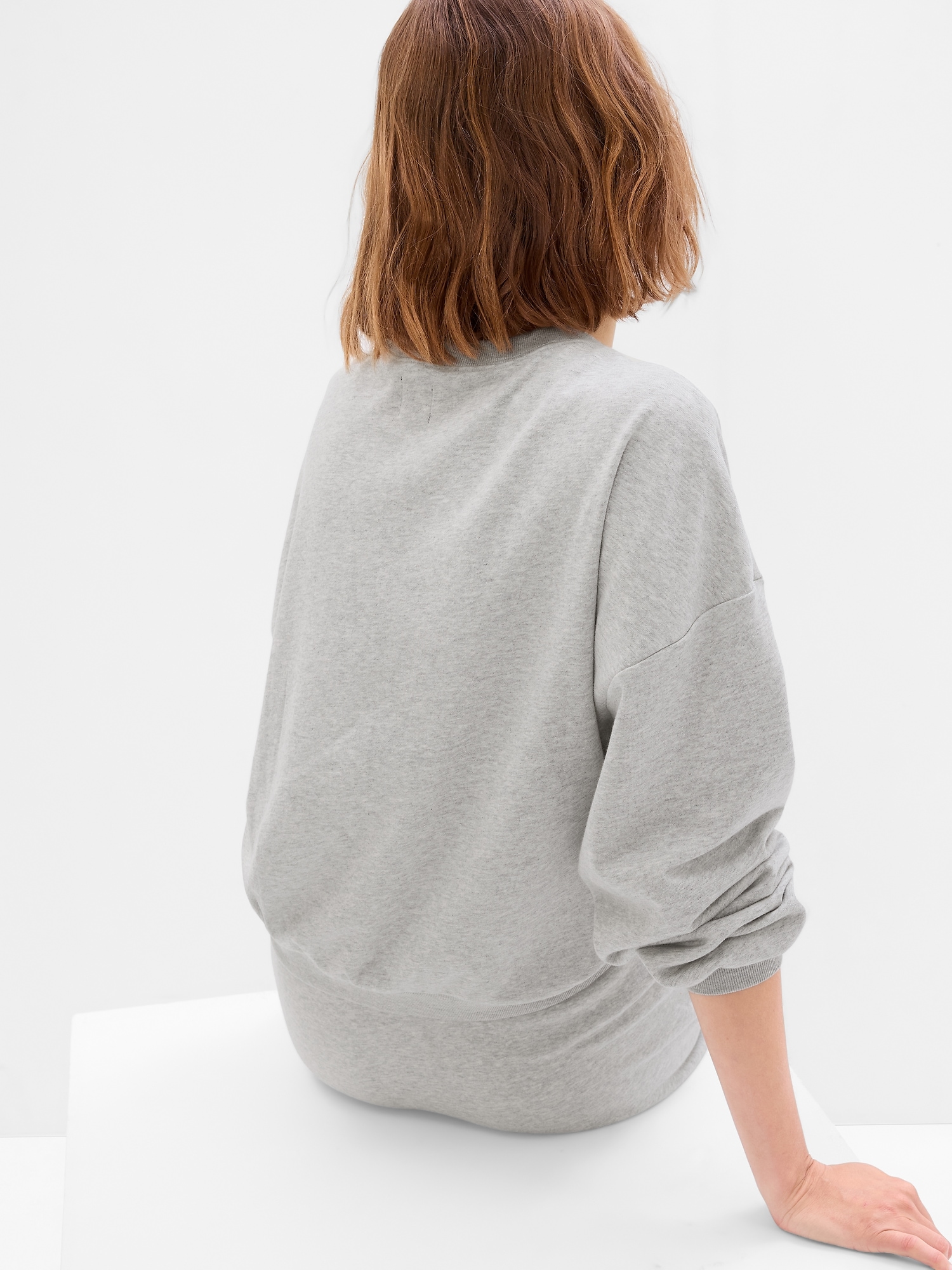 GAP Oversize sweatshirt with logo - Women's