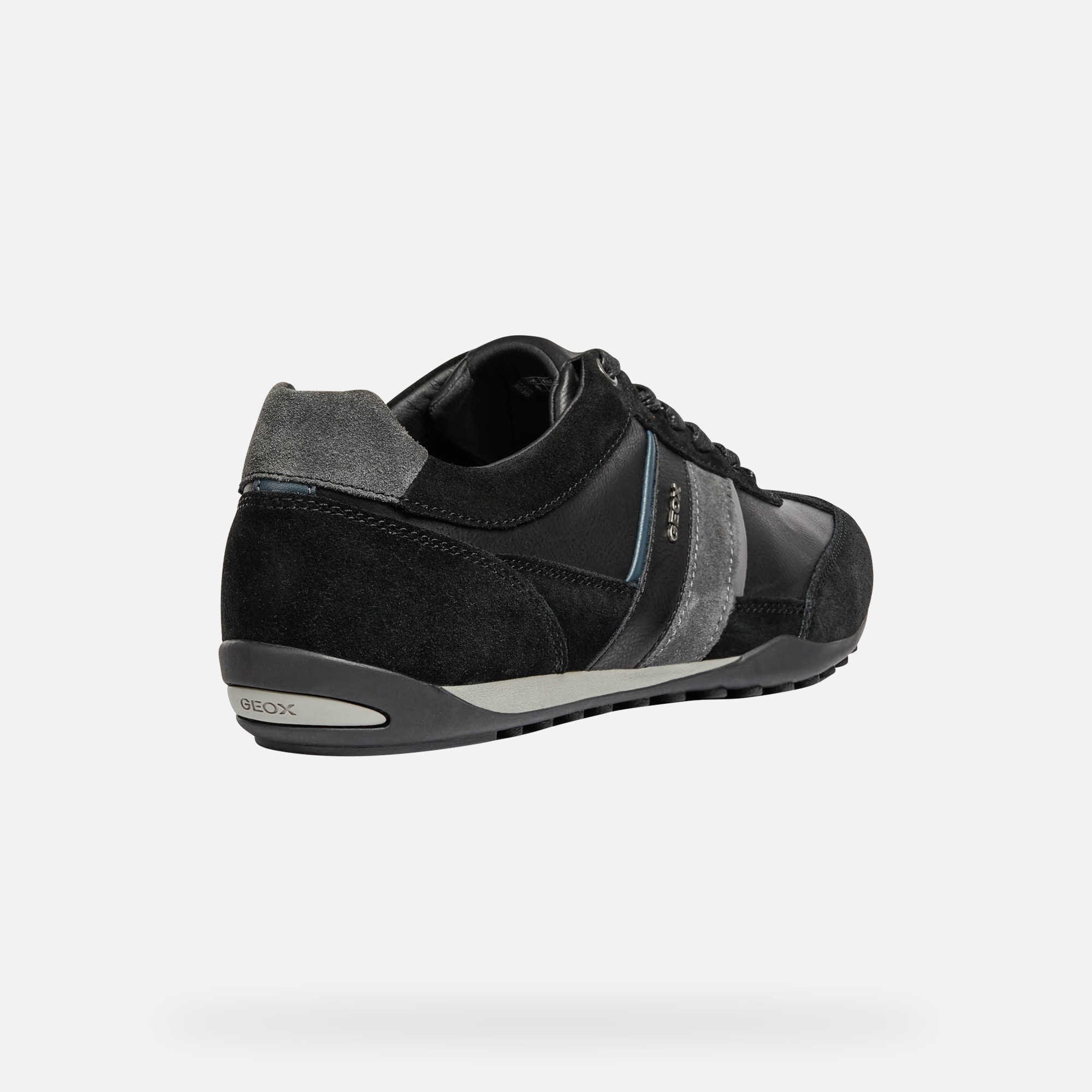 Black men's sneakers Geox Wells - Men's