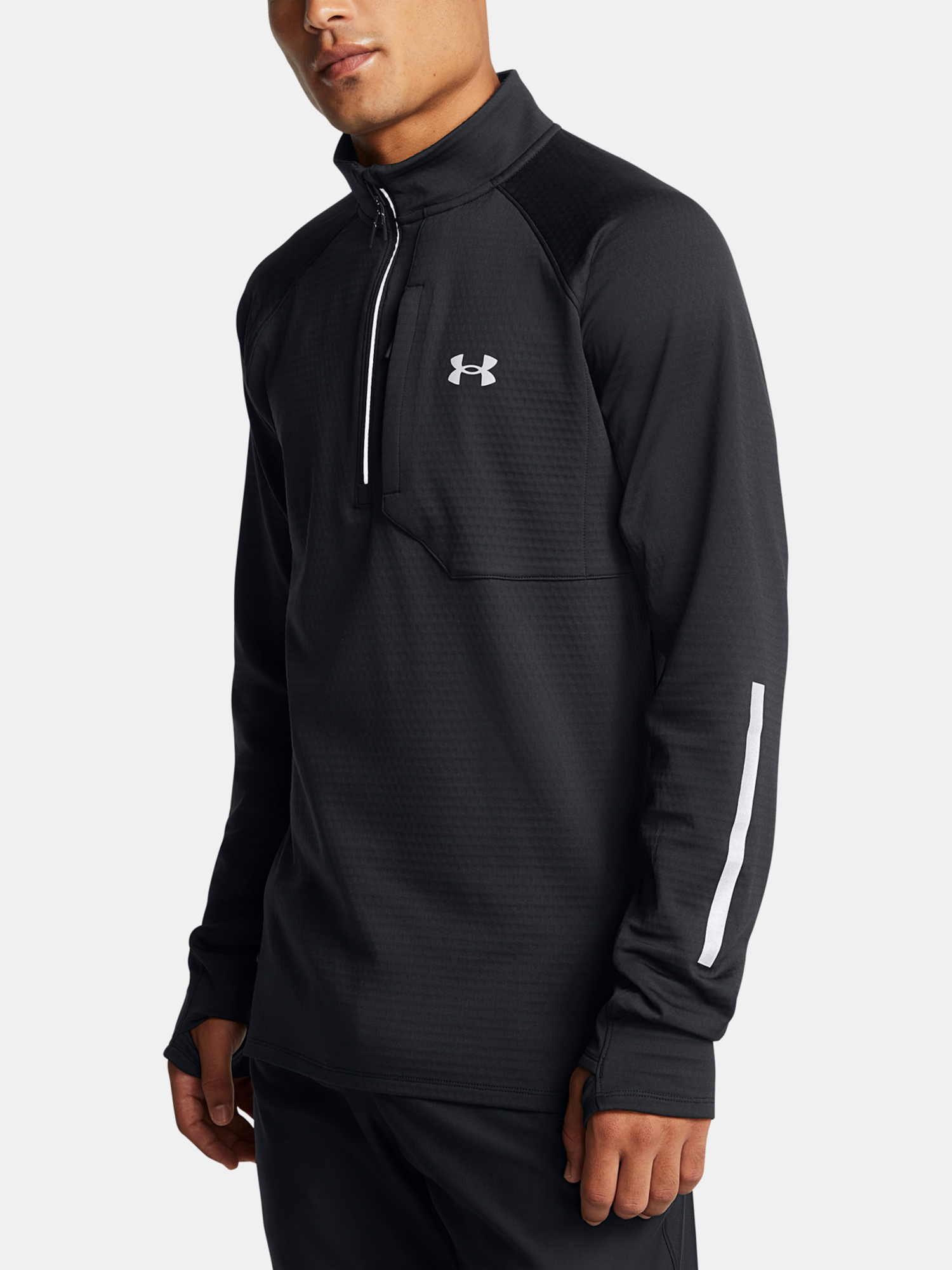 Under Armour Pánská Mikina UA LAUNCH ELITE CW HALF ZIP - Pánské