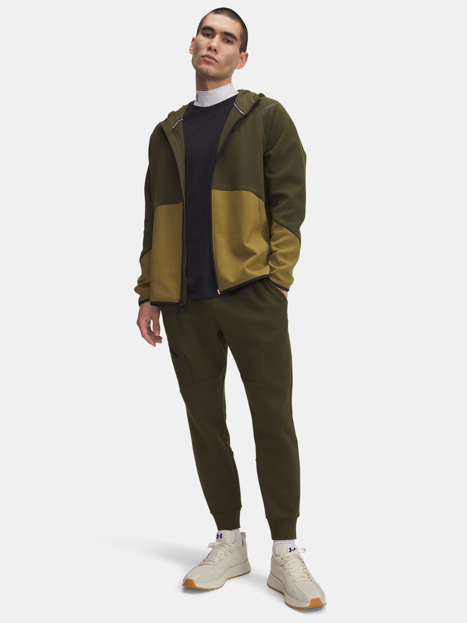 Men&#039;s sweatpants Under Armour UA Unstoppable Flc Jgr EU-GRN - Men