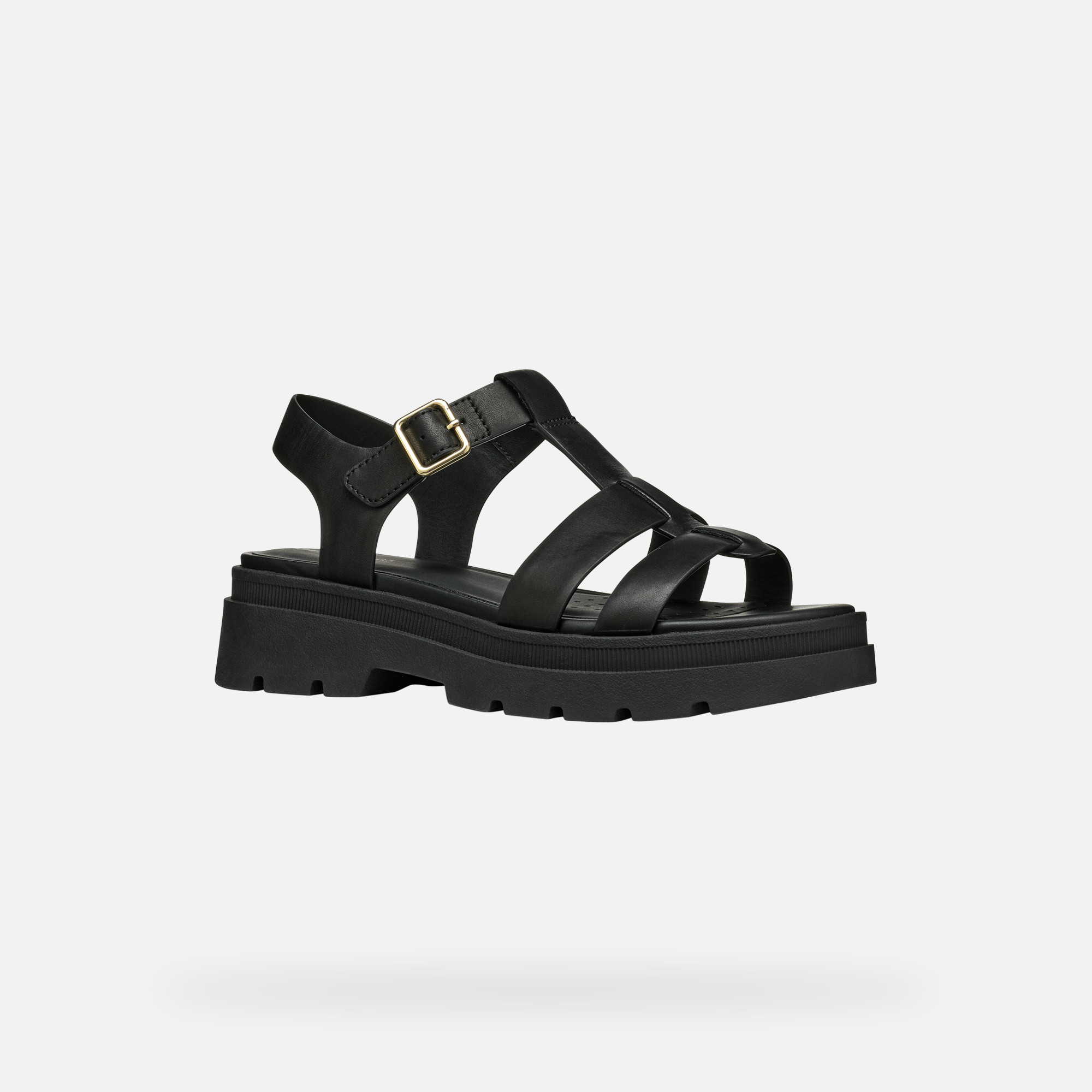 Black women's sandals Geox Adacter S - Women's