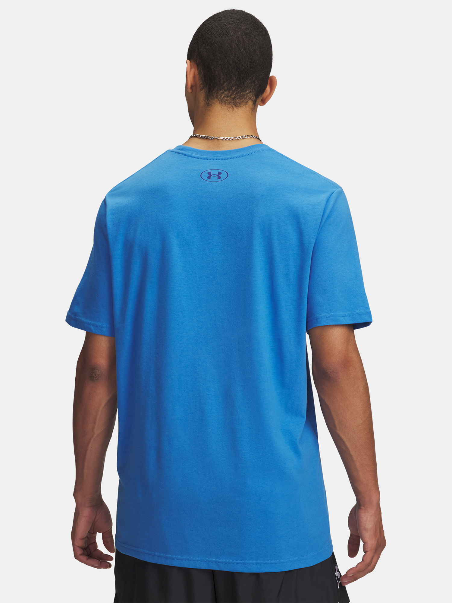 Men's T-shirt Under Armour UA GL FOUNDATION UPDATE SS-BLU - Men's