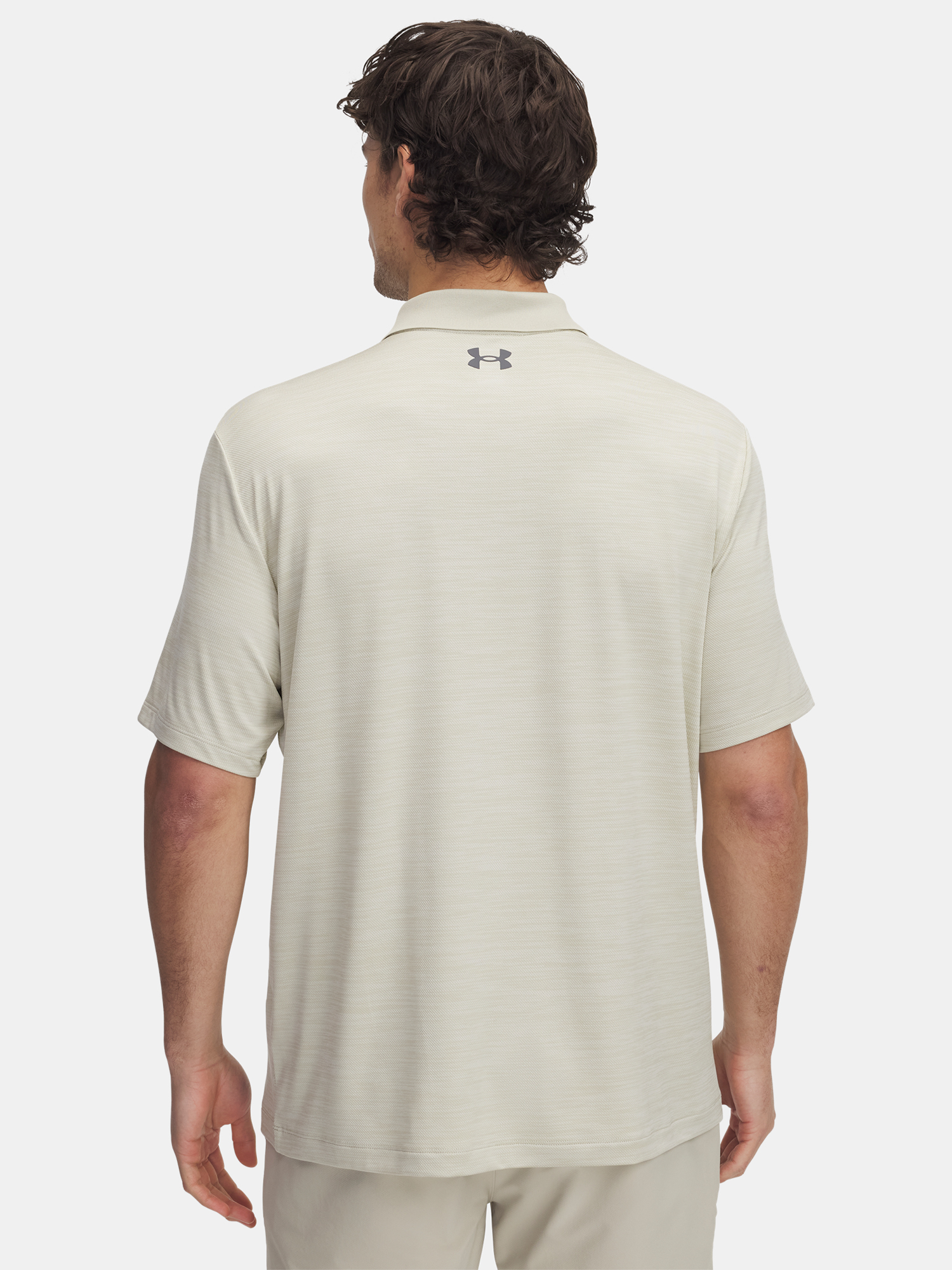 Men's Under Armour UA Matchplay T-Shirt Polo-BRN - Men's