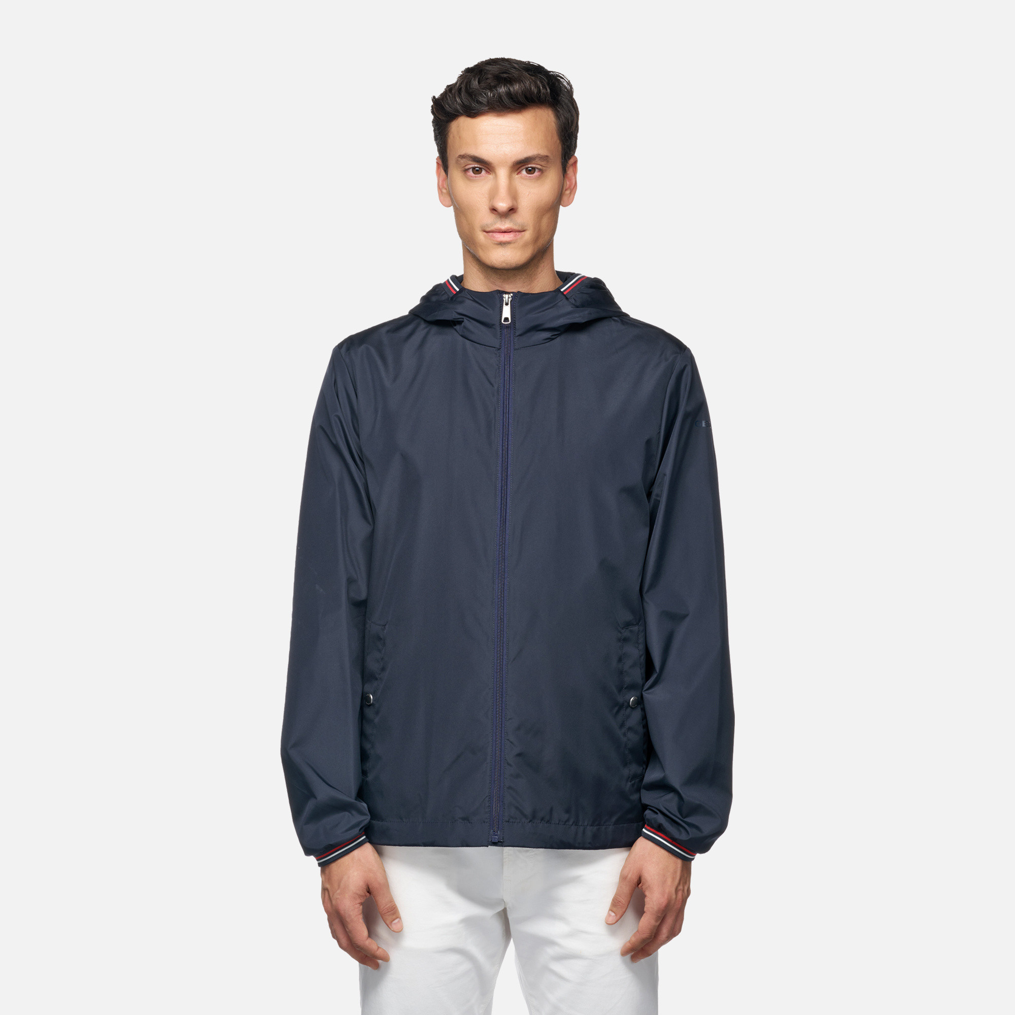 Dark Blue Men's Geox Jharrod Jacket - Men