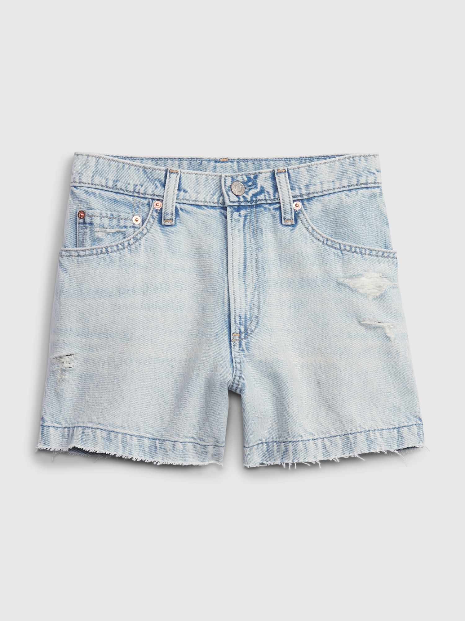 Pantaloni scurti pentru femei GAP - albastru