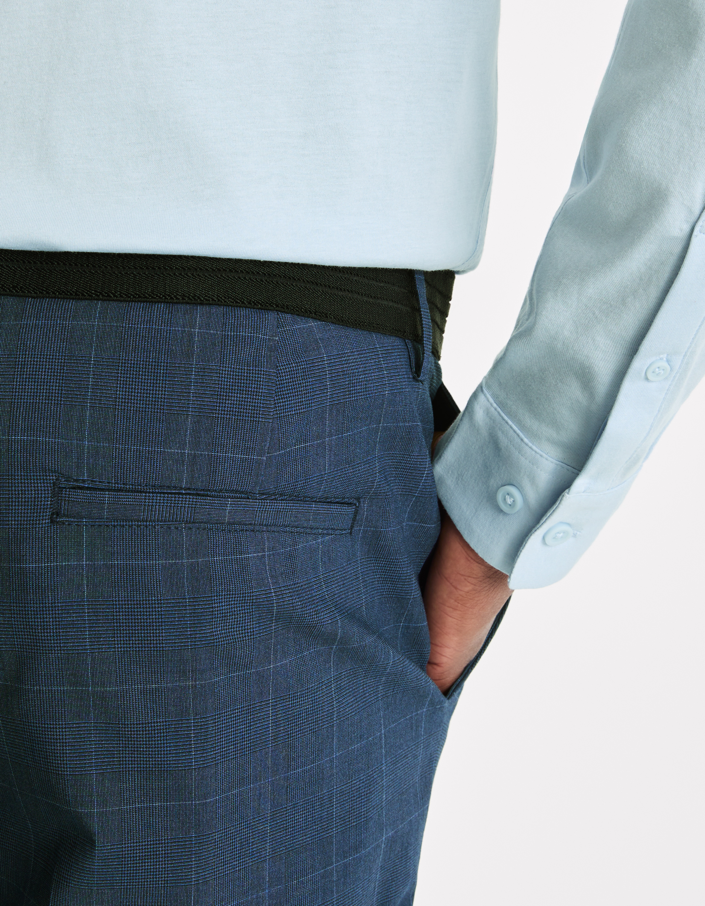 Pantaloni casual pentru barbati Celio - albastru inchis