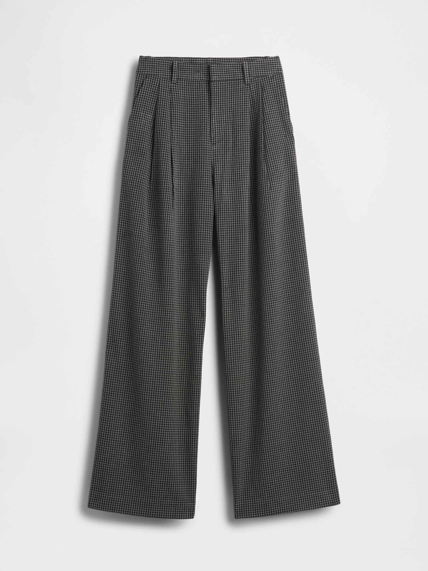 Pantaloni de damă GAP 365 Twill Pleated