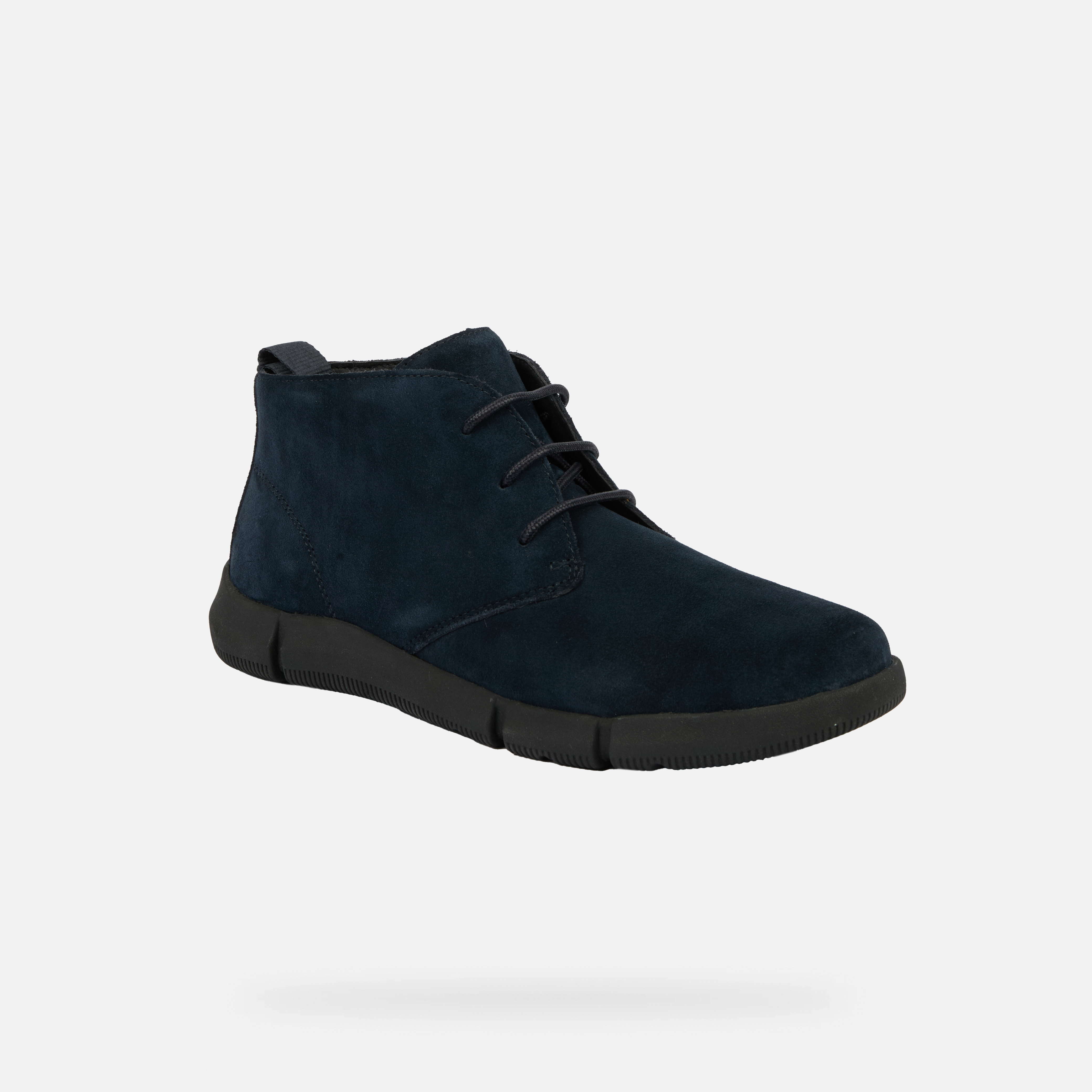 Men's Ankle Boots Geox Adacter M Navy Blue - Mens