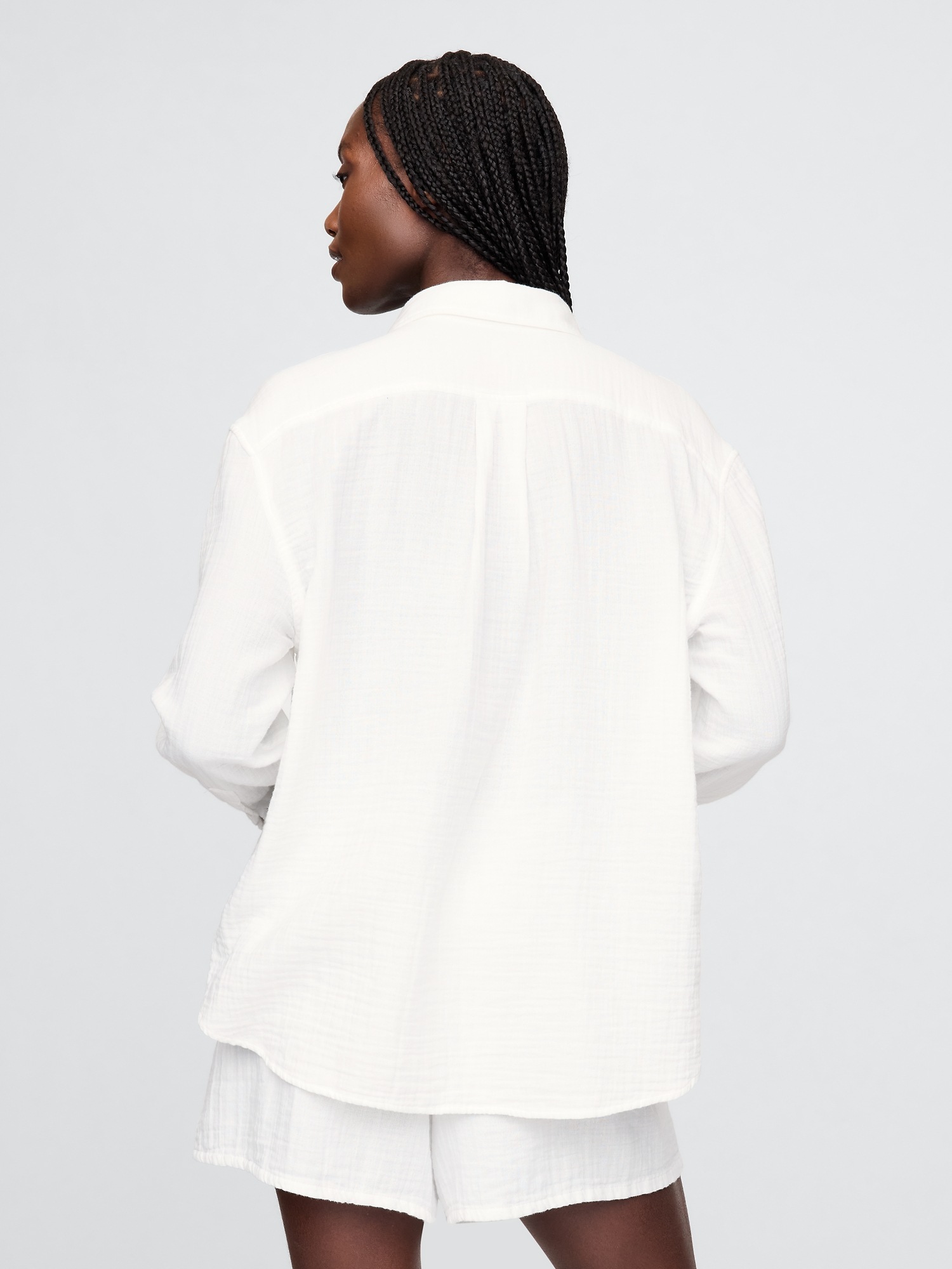 GAP Muslin oversize shirt - Women&#039;s
