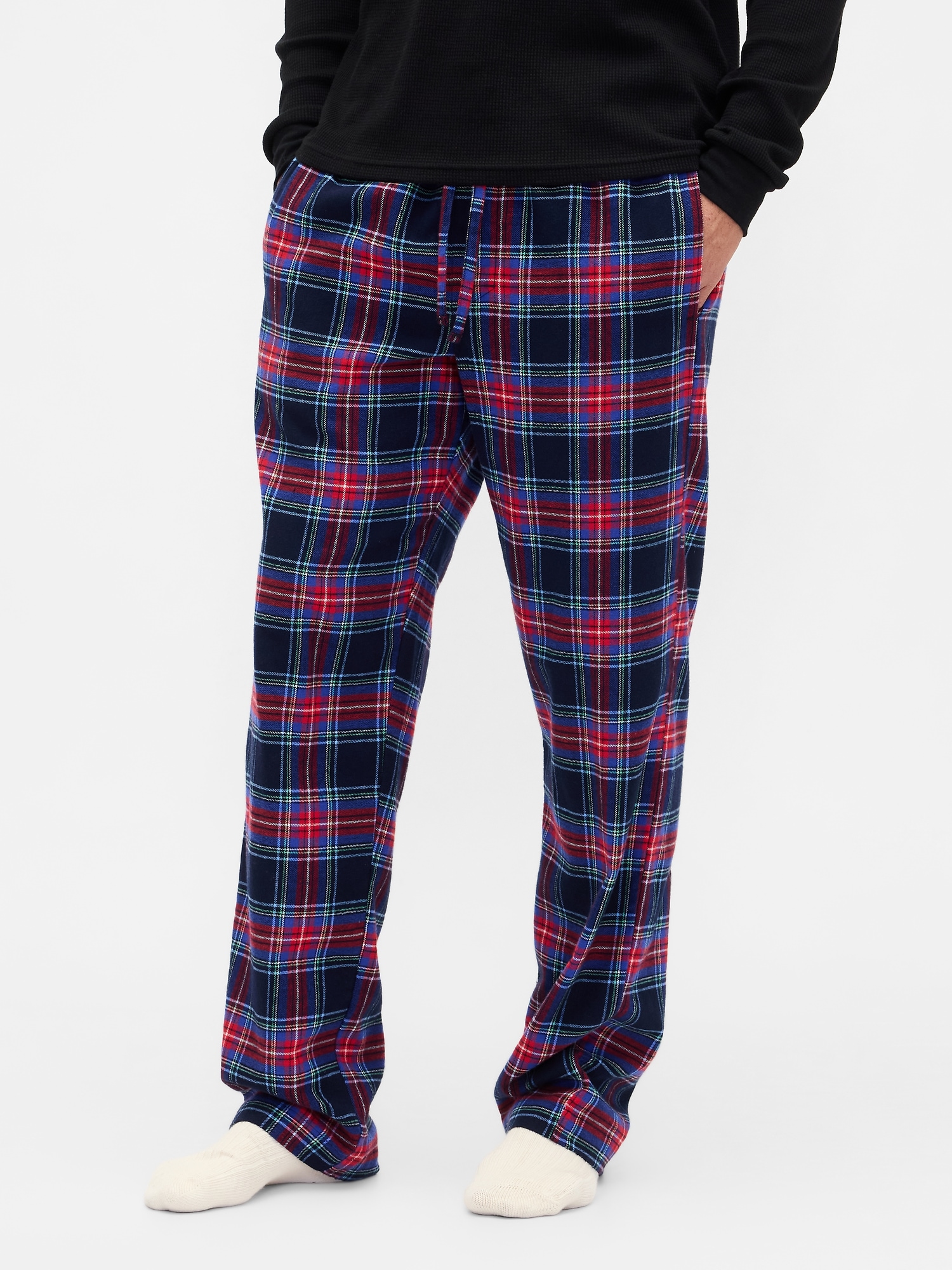 Pantaloni de pijama din flanel pentru bărbați GAP