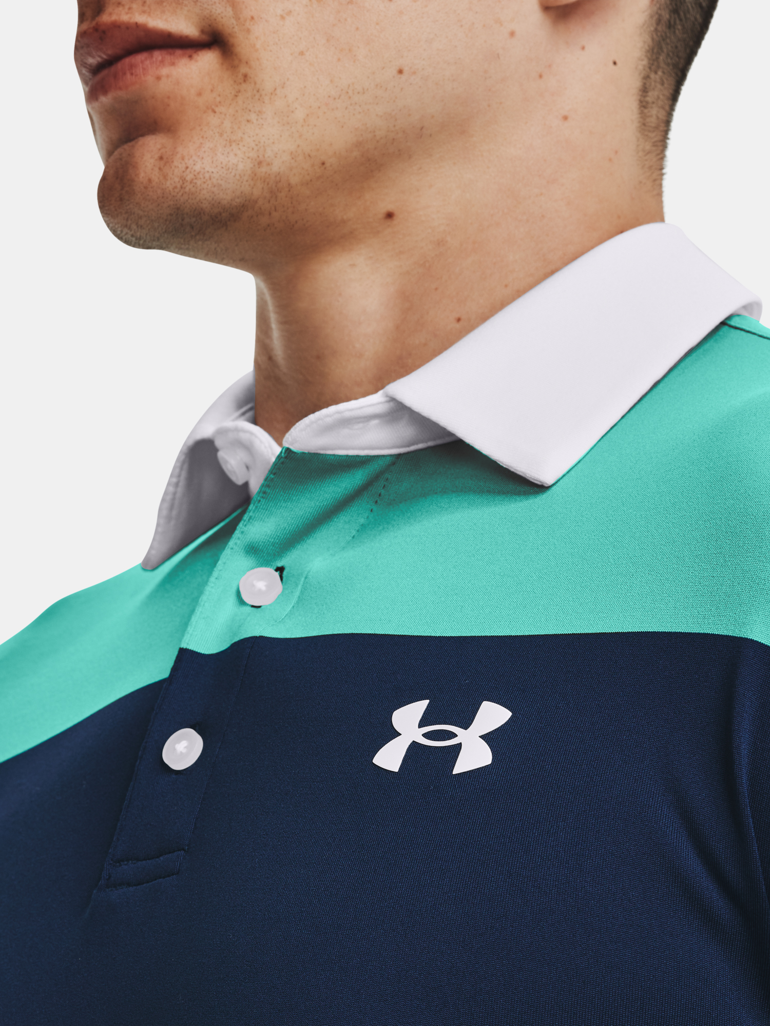 Under Armour T-Shirt UA Playoff Polo 2.0-GRN - Men